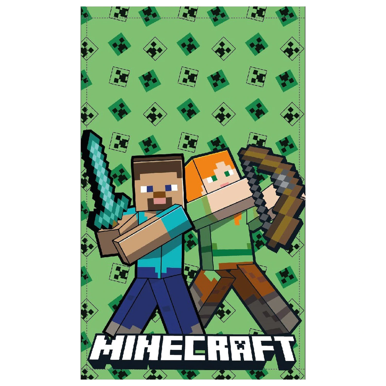 Minecraft Battle ručnik za ruke, ručnik za lice, ručnik 30x50cm fotografija proizvoda