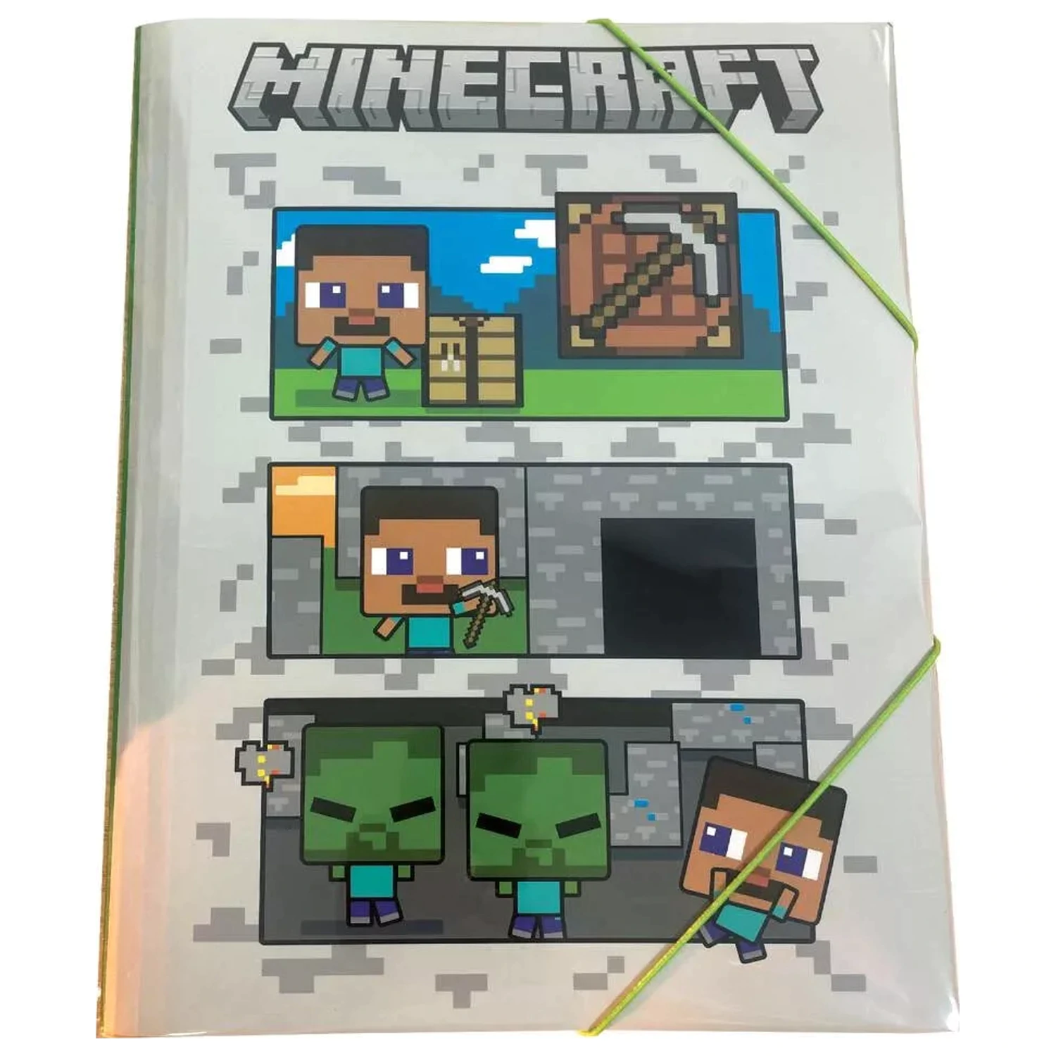 Minecraft Block World A4 elastična mapa fotografija proizvoda