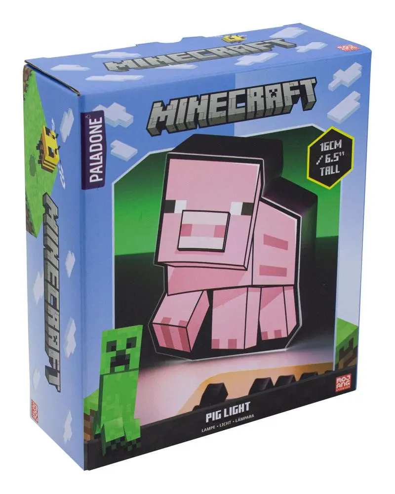 Minecraft Kutija Svjetlo Svinja 16 cm fotografija proizvoda