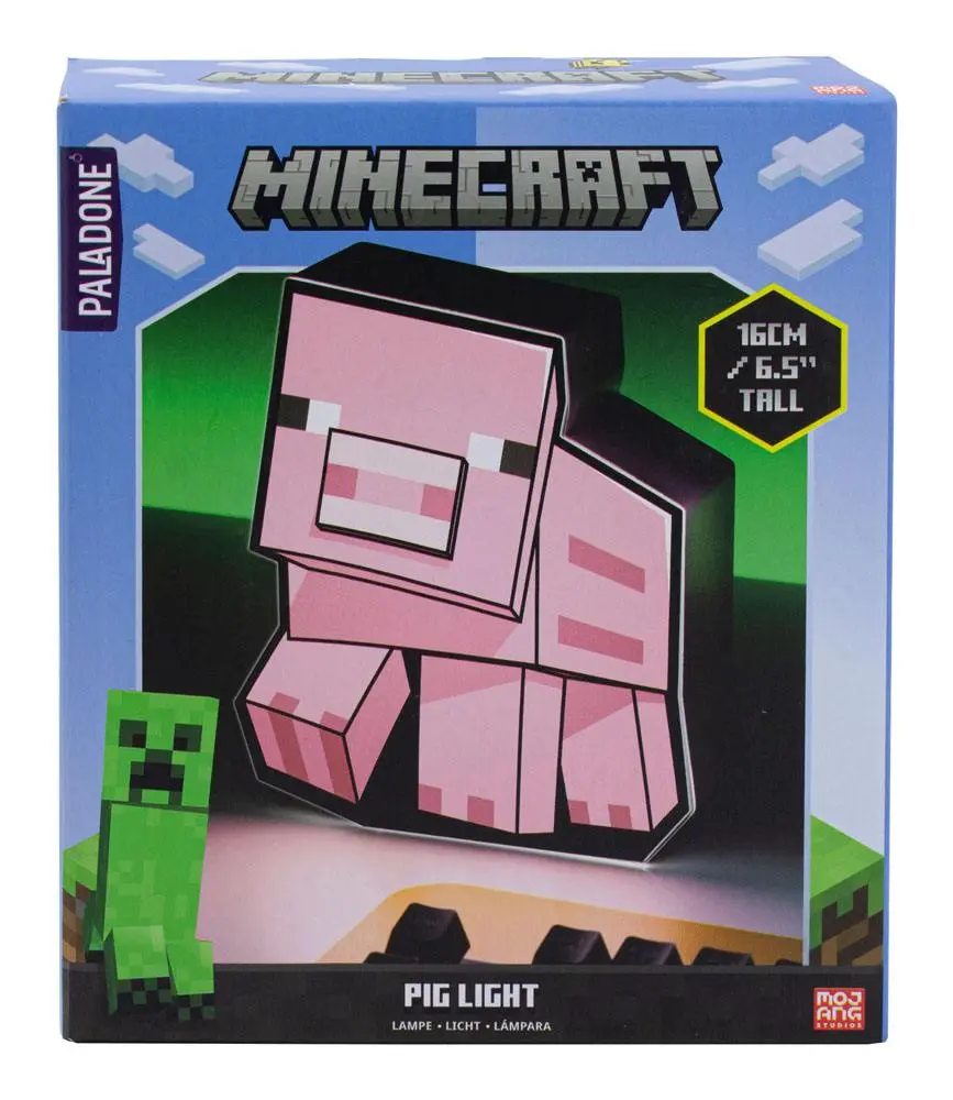 Minecraft Kutija Svjetlo Svinja 16 cm fotografija proizvoda
