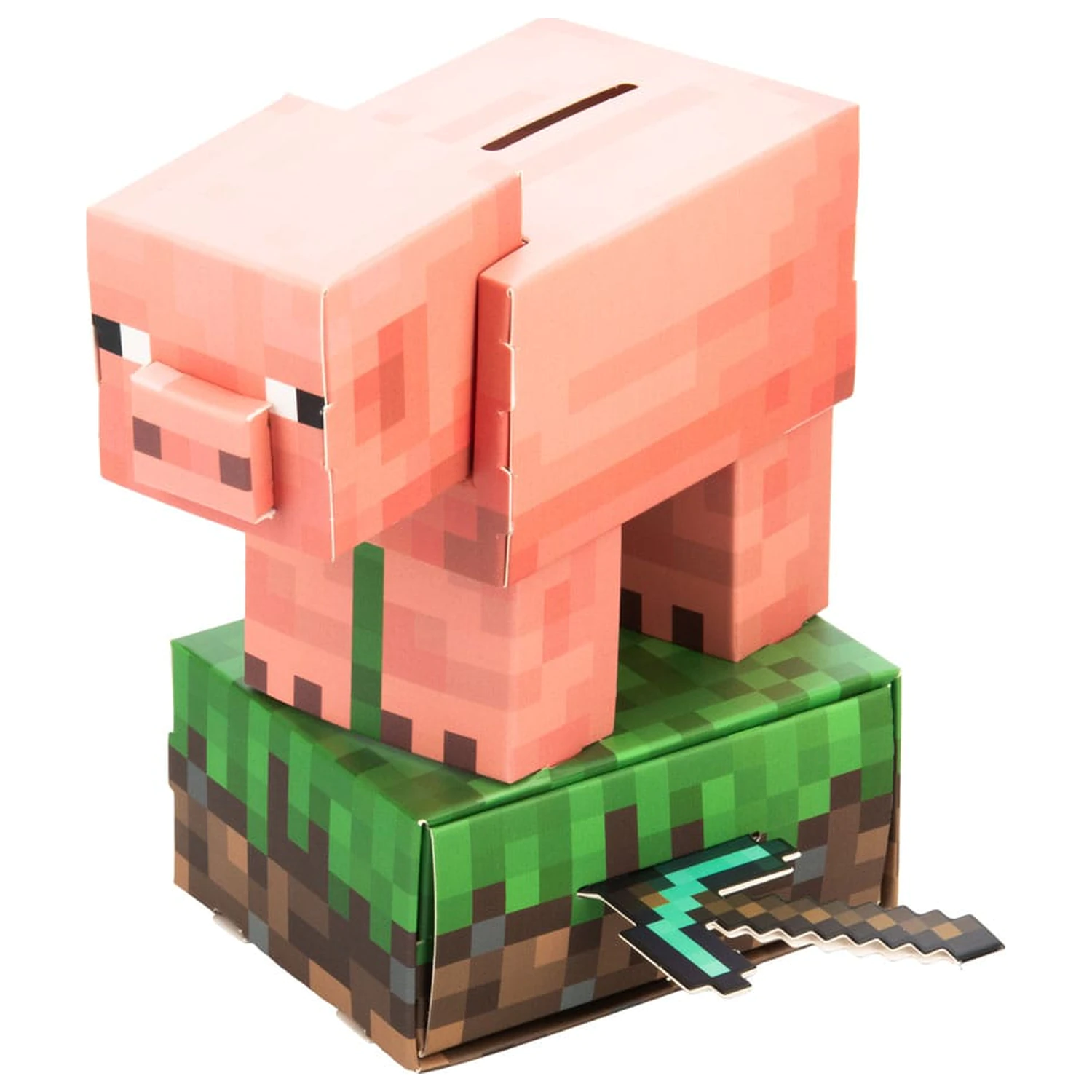 Minecraft Build Your Own Money Bank Treasure Schwein fotografija proizvoda