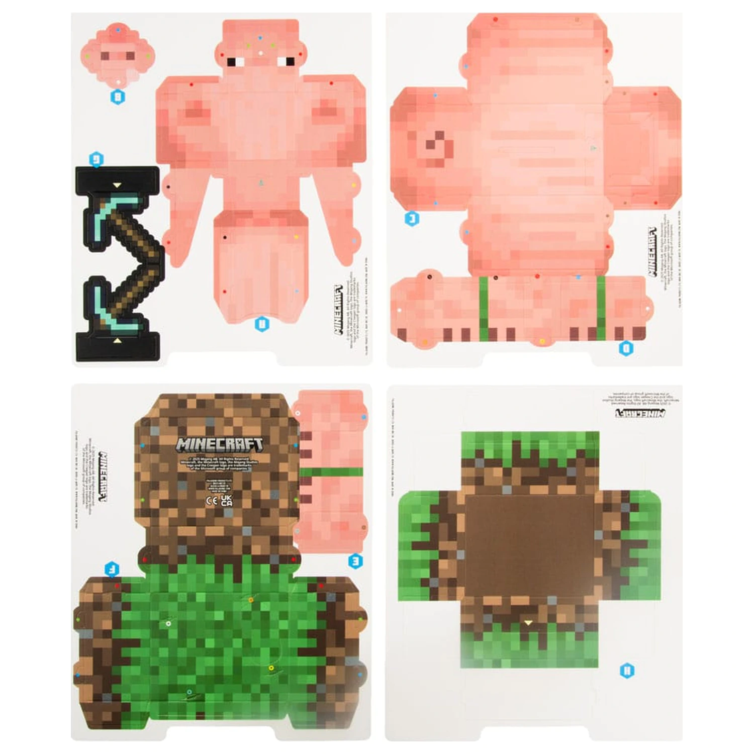 Minecraft Build Your Own Money Bank Treasure Schwein fotografija proizvoda