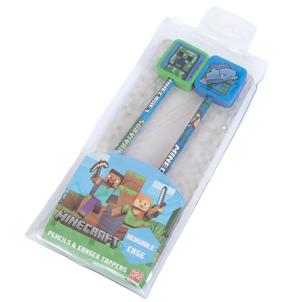 Minecraft olovka s ukrasom 2-Pack fotografija proizvoda