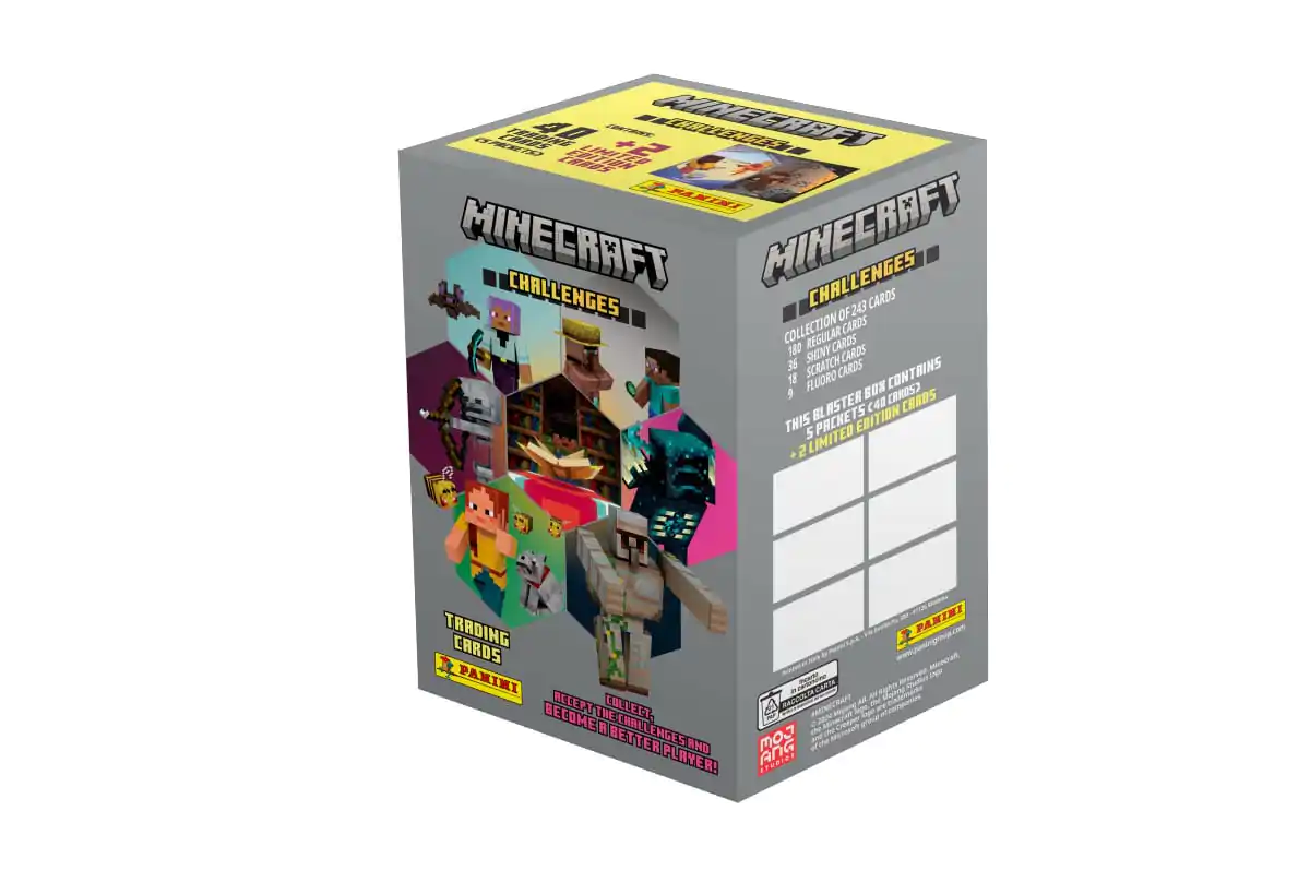 Minecraft - Challenges Kolekcionarske karte Blaster Box Njemačka verzija fotografija proizvoda