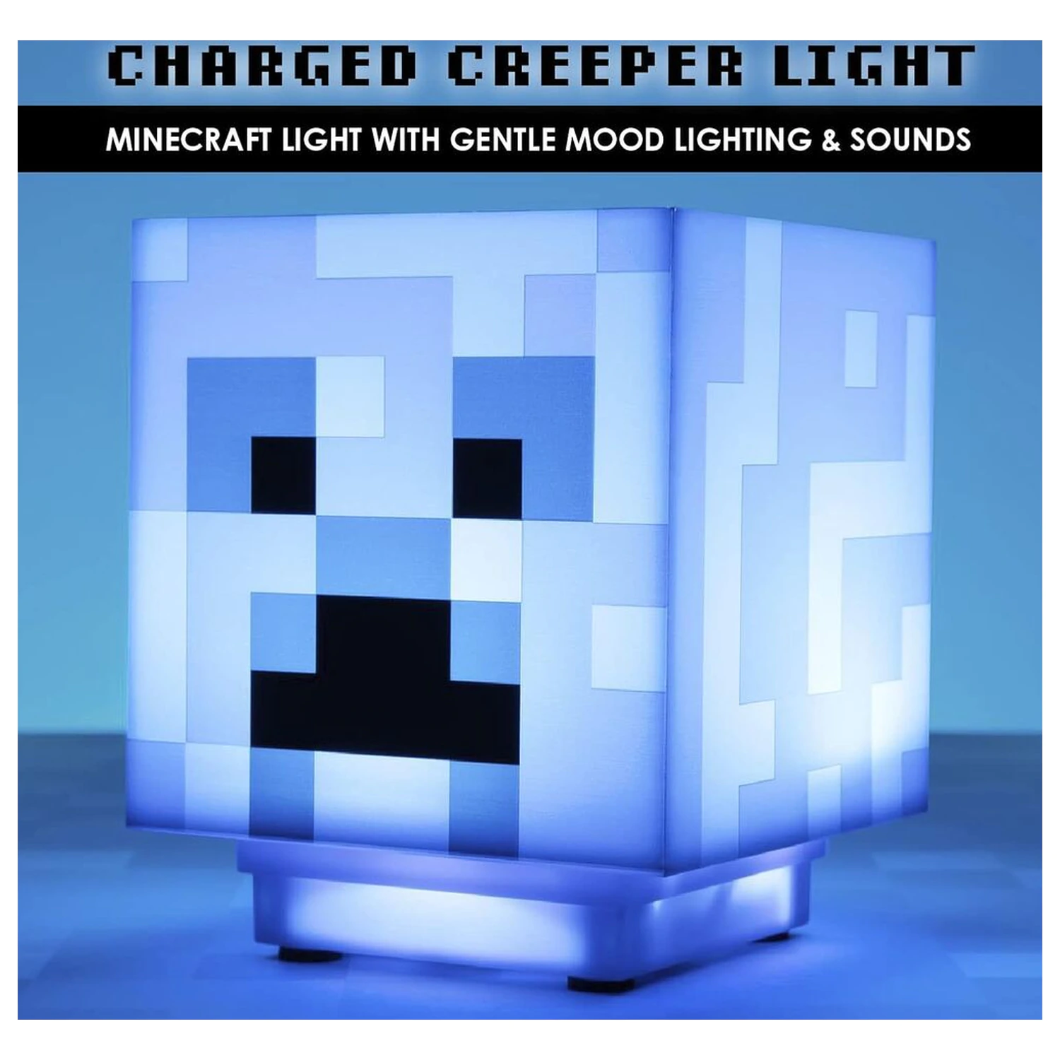Minecraft Charged Creeper 3D lampa sa zvukom fotografija proizvoda