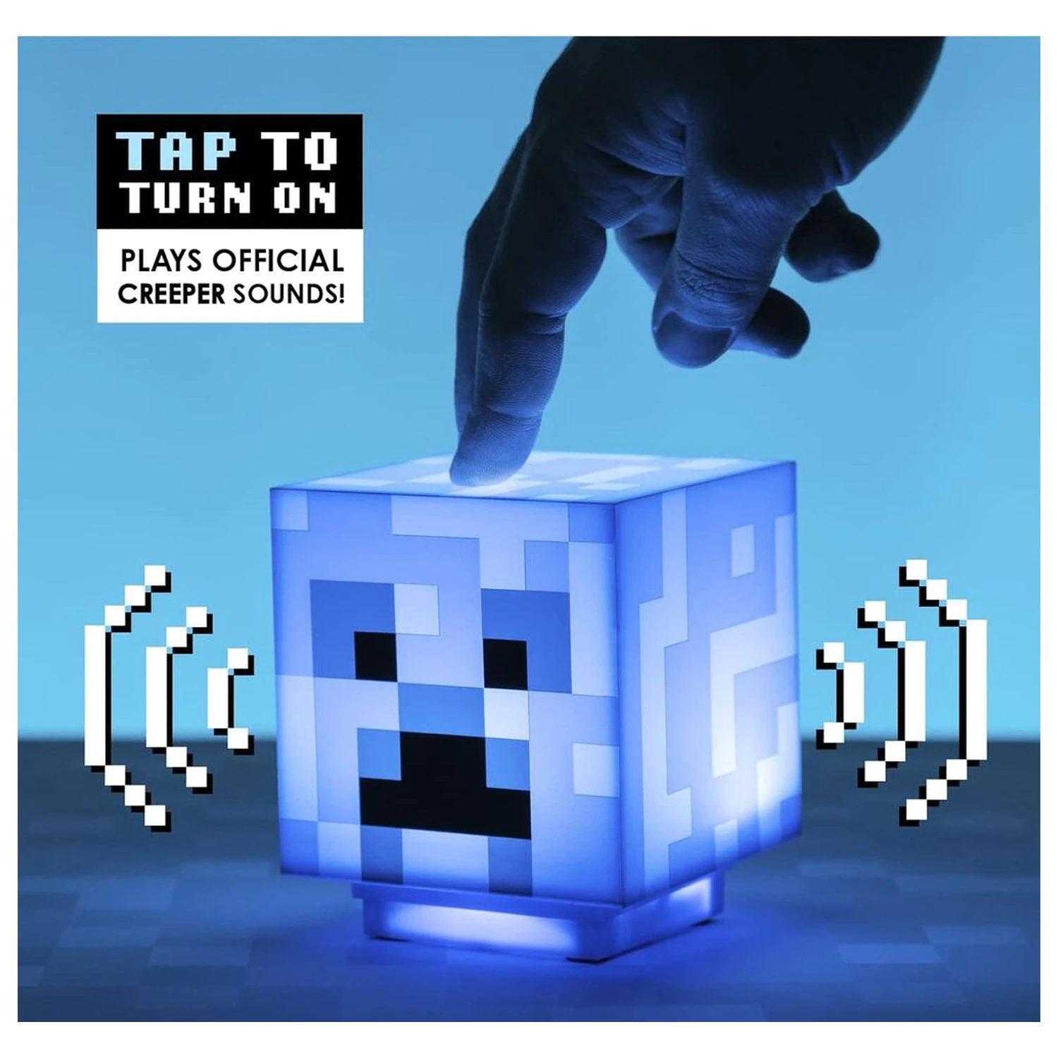 Minecraft Charged Creeper 3D lampa sa zvukom fotografija proizvoda