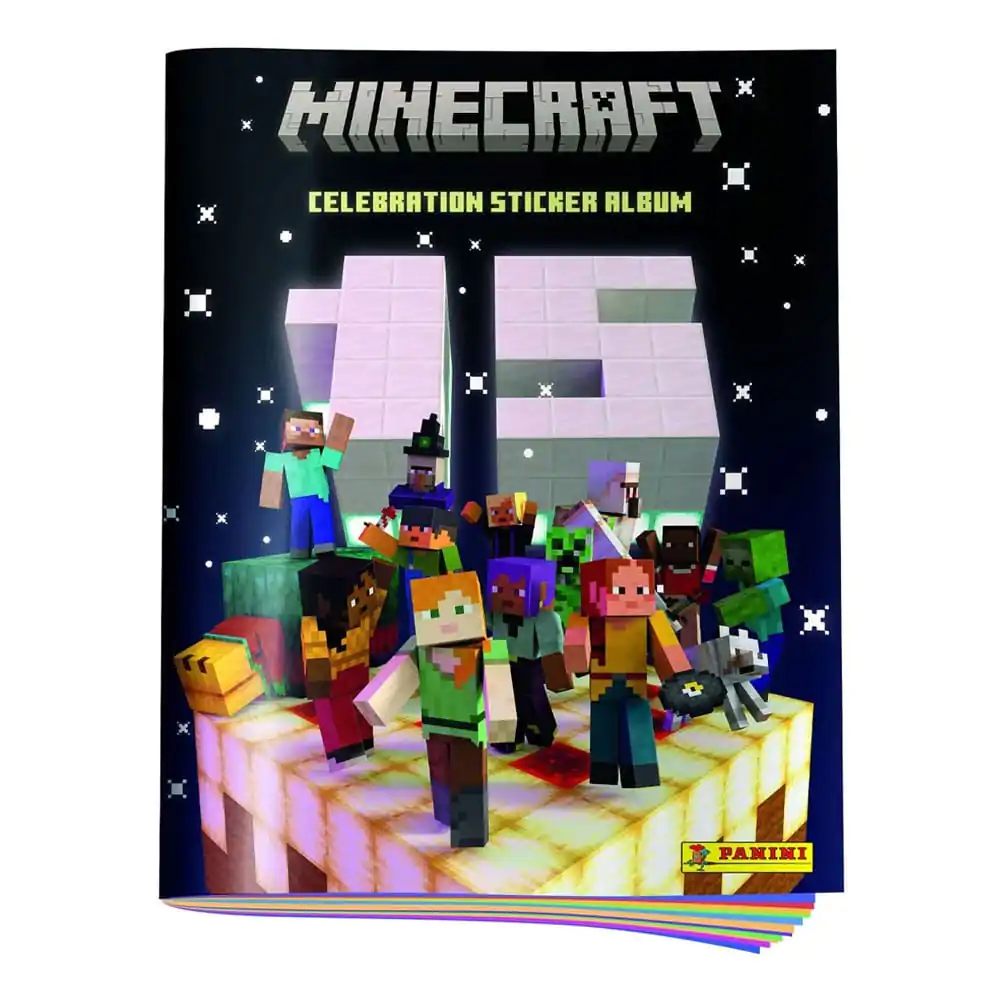 Minecraft Album za kolekciju naljepnica 15th Anniversary Celebration *German Version* fotografija proizvoda