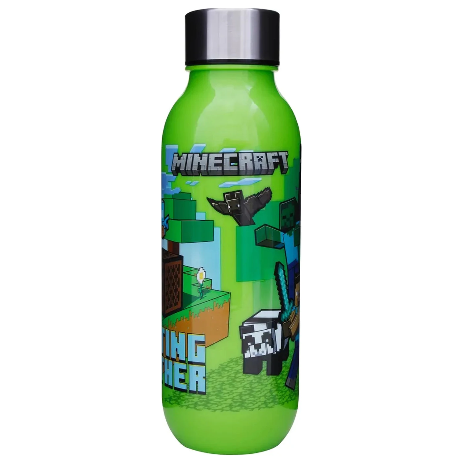 Minecraft Crafting plastična boca za vodu s navojnim čepom 640 ml fotografija proizvoda