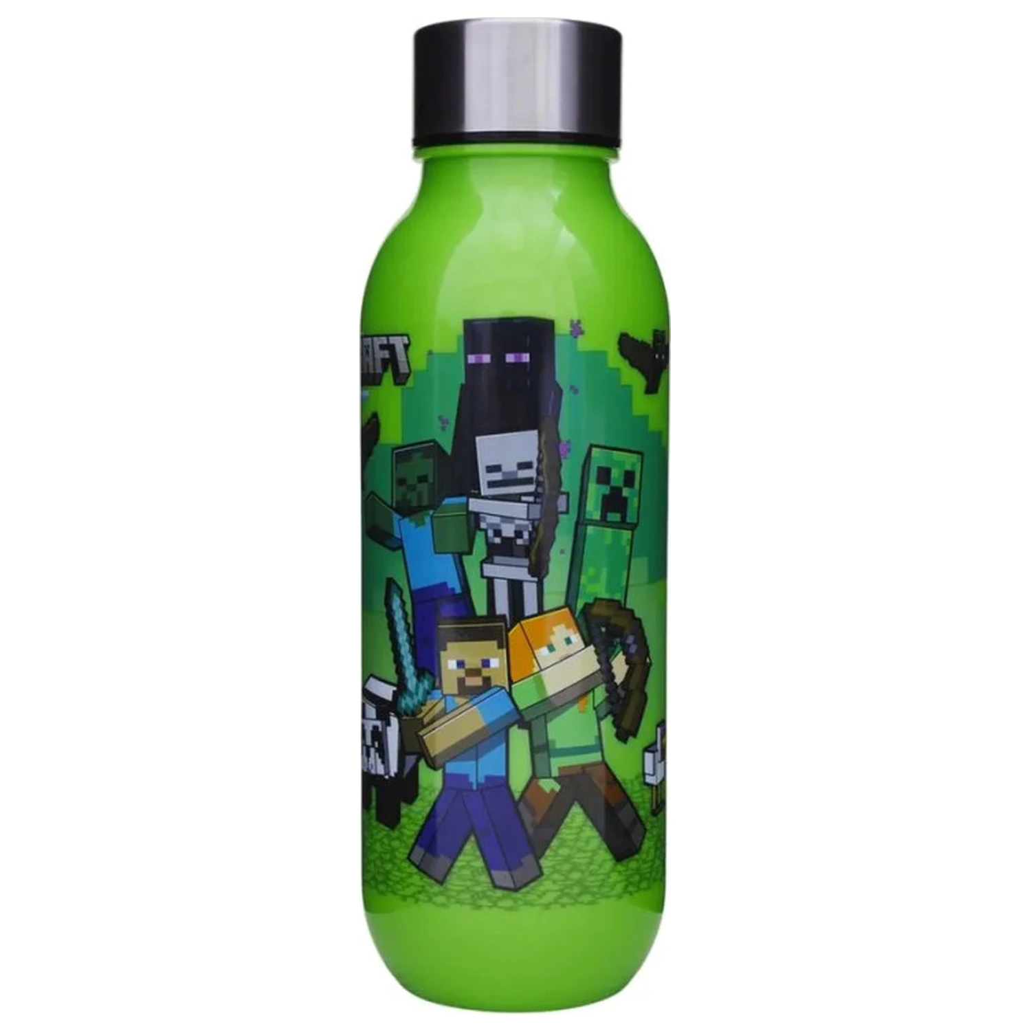 Minecraft Crafting plastična boca za vodu s navojnim čepom 640 ml fotografija proizvoda