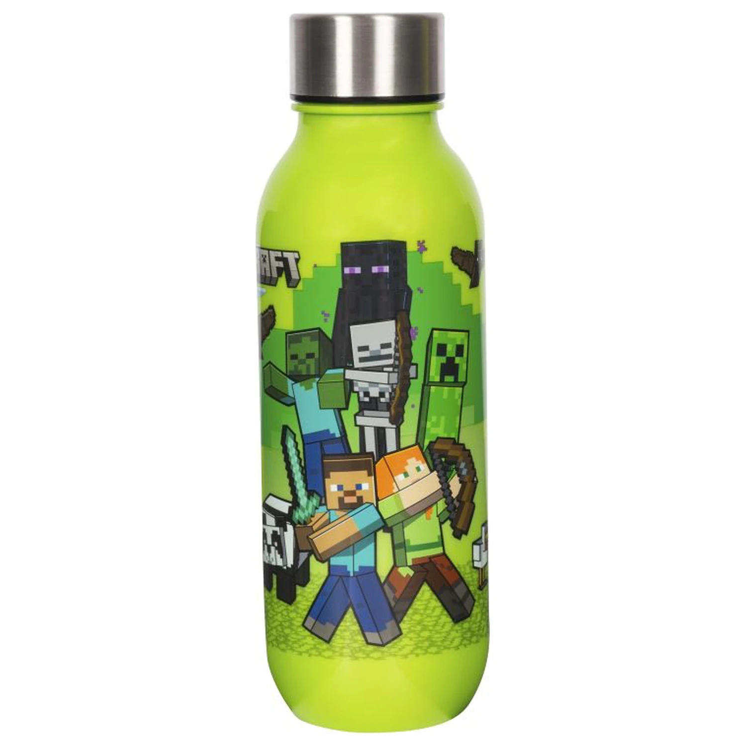 Minecraft Crafting plastična boca za vodu s navojnim čepom 640 ml fotografija proizvoda
