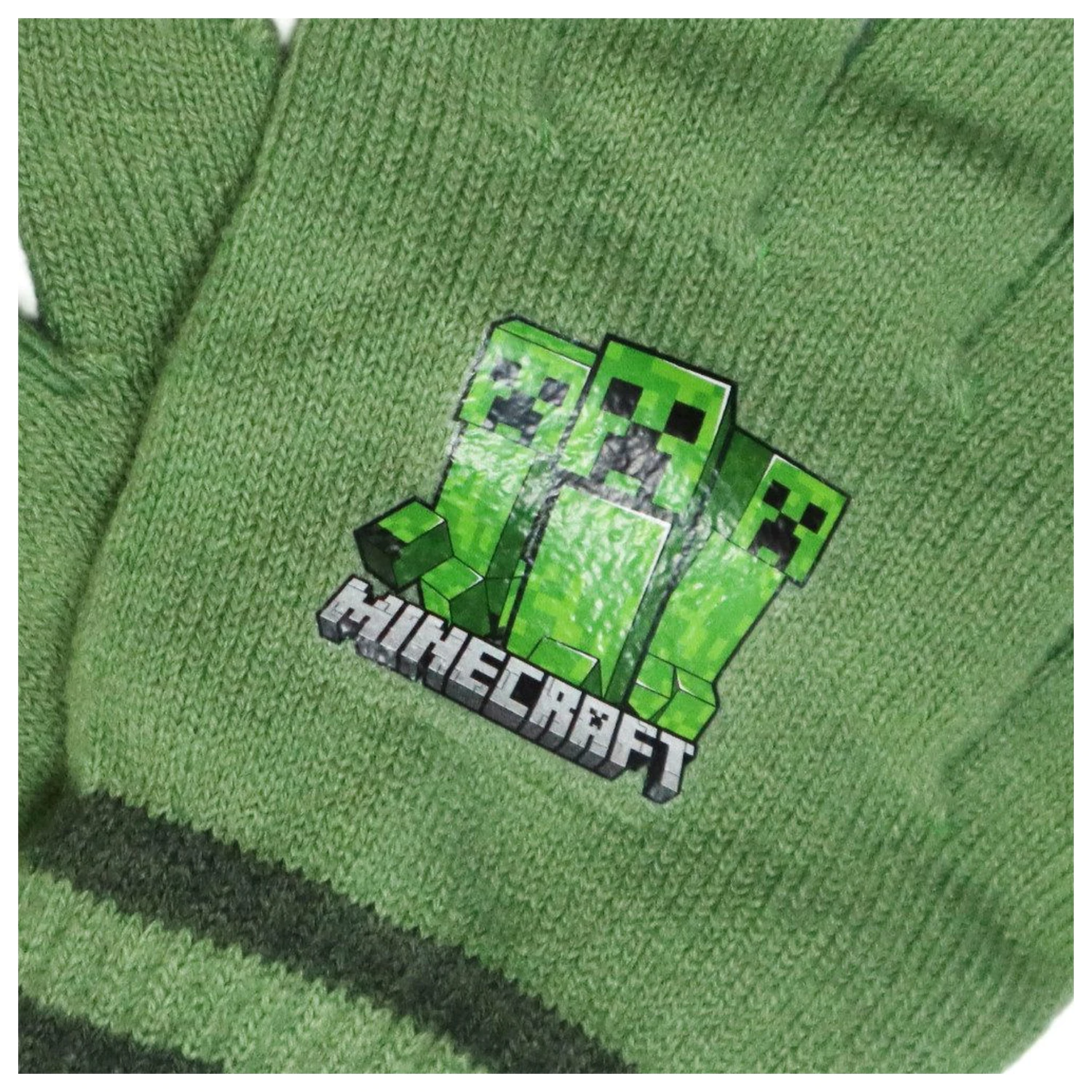 Minecraft Creeper Zelene dječje rukavice fotografija proizvoda