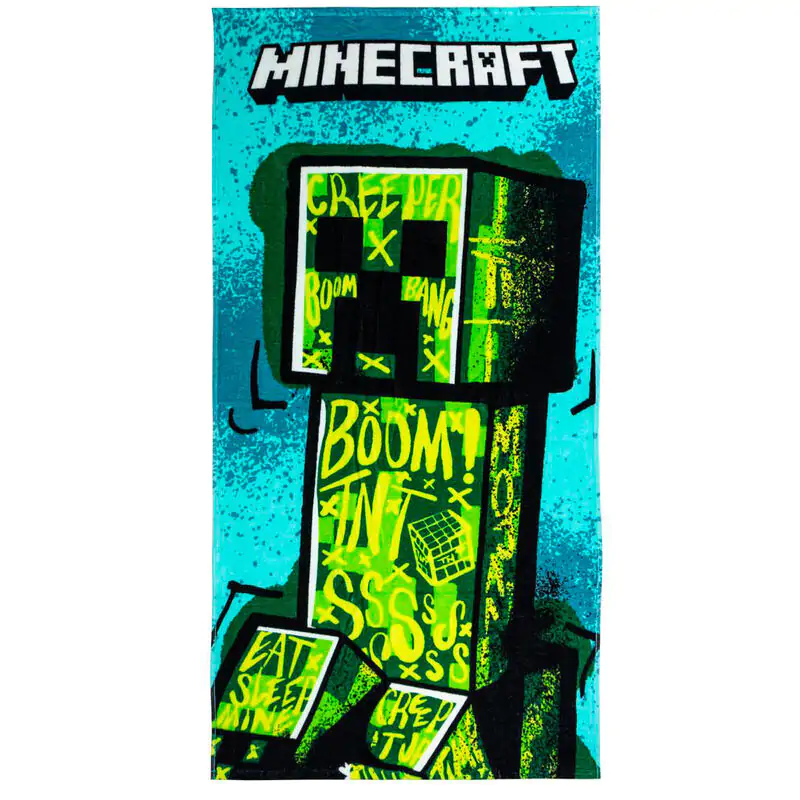 Minecraft Ručnik Premium Creeper 70 x 140 cm fotografija proizvoda