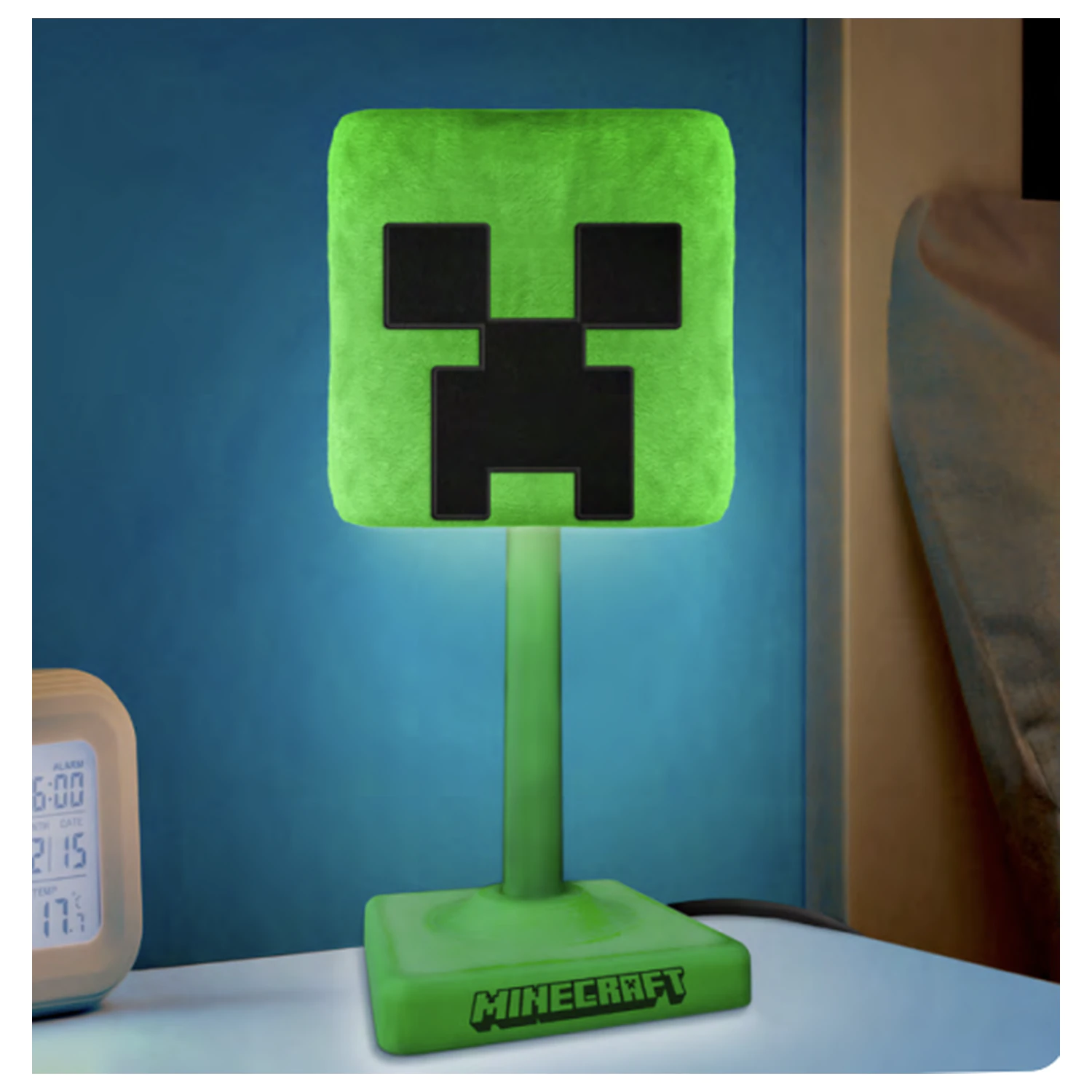 Minecraft Creeper 'SoftGlo' Mekana Dekorativna Lampa fotografija proizvoda