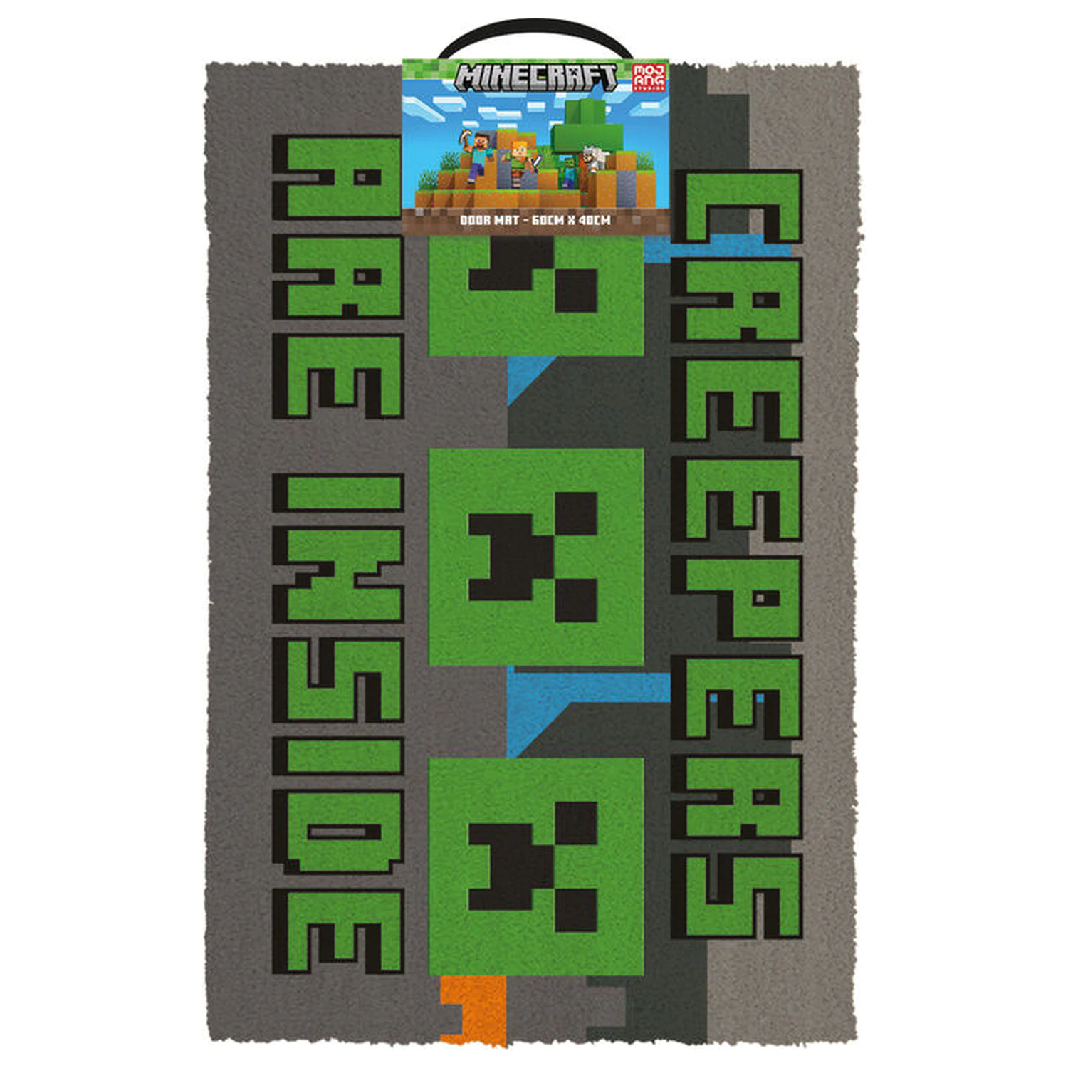 Minecraft Creepers otirač fotografija proizvoda