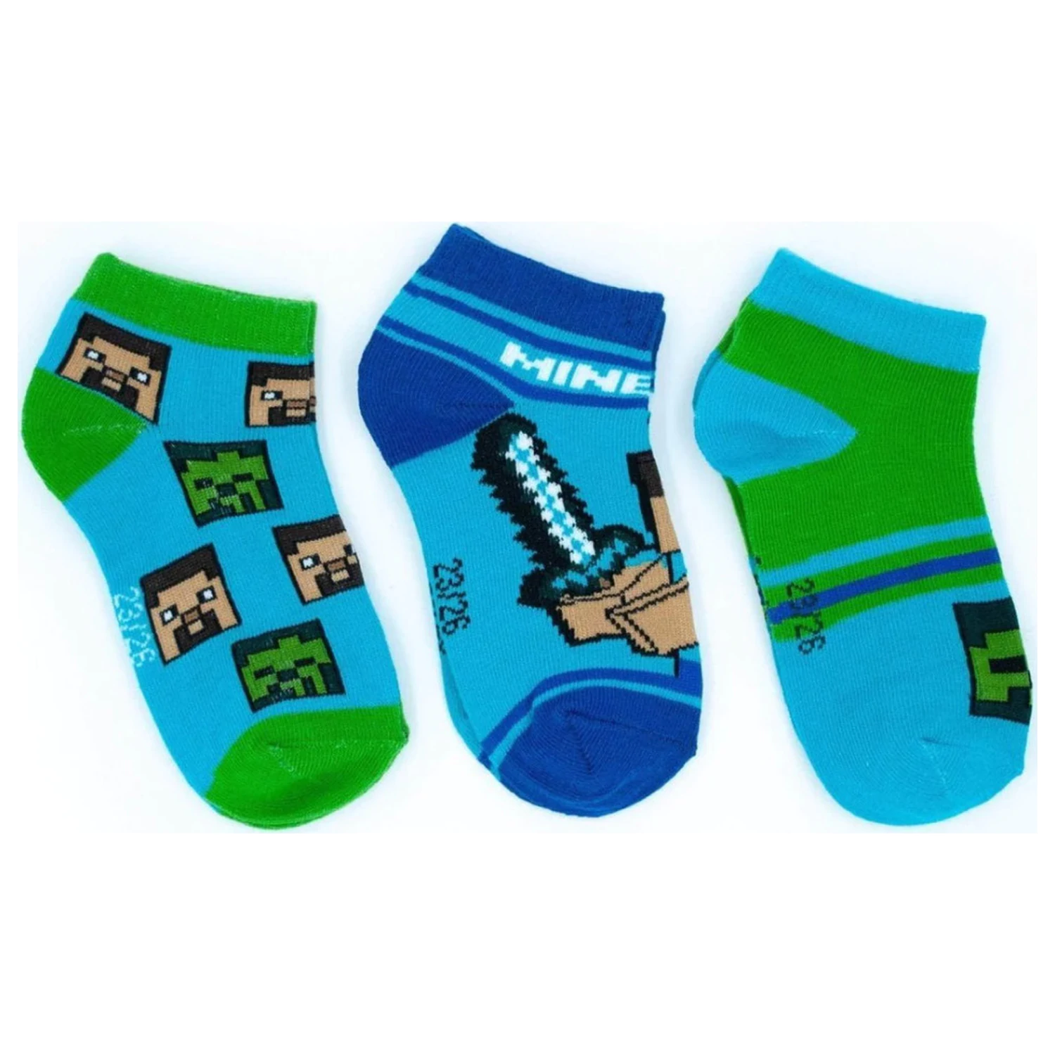 Minecraft Crew Dječje tajne čarape 31/34 fotografija proizvoda