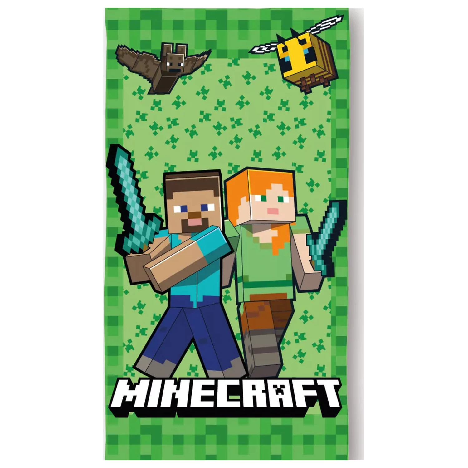Minecraft Cube World ručnik 70x140cm fotografija proizvoda