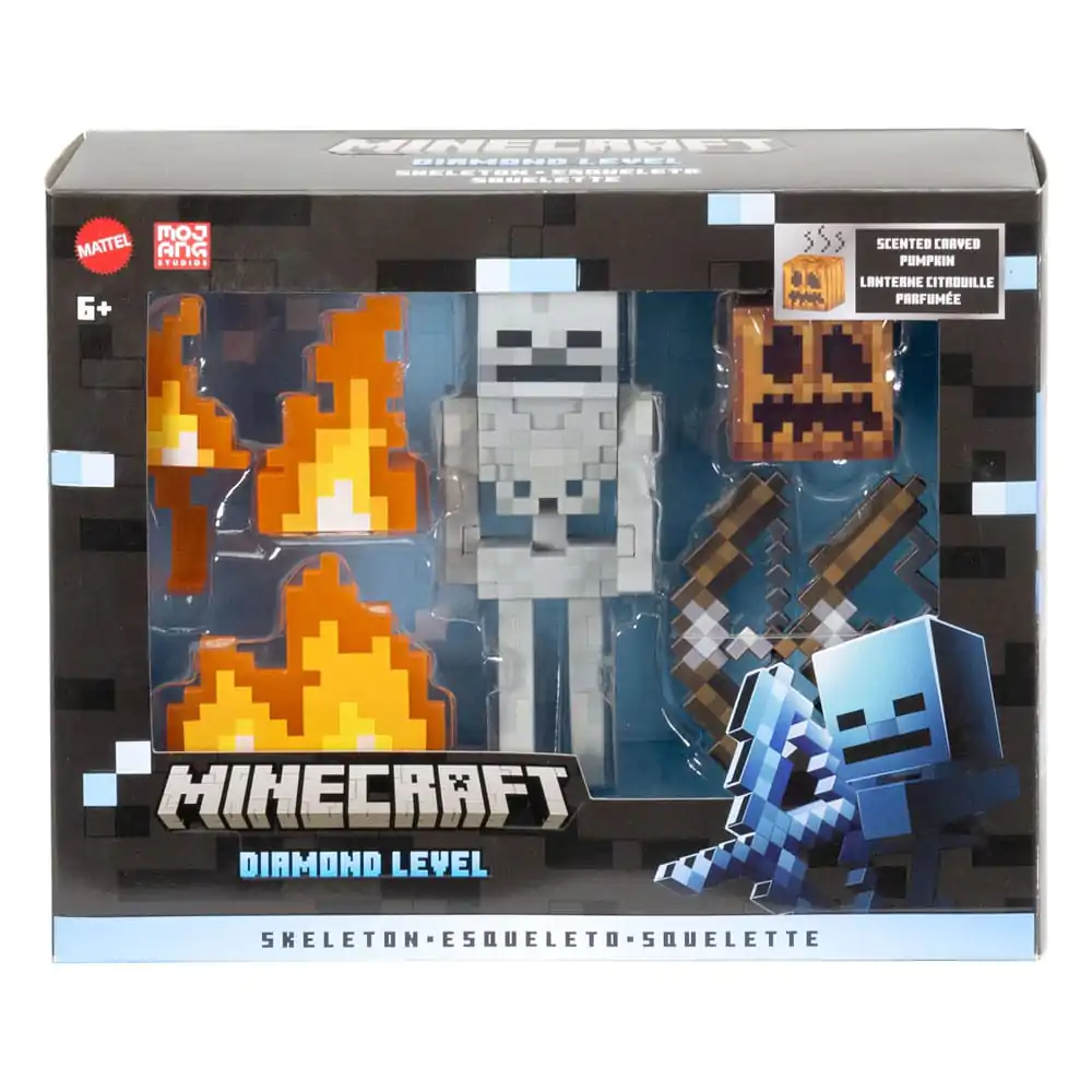 Minecraft Diamond Level akcijska figura Skeleton 14 cm fotografija proizvoda