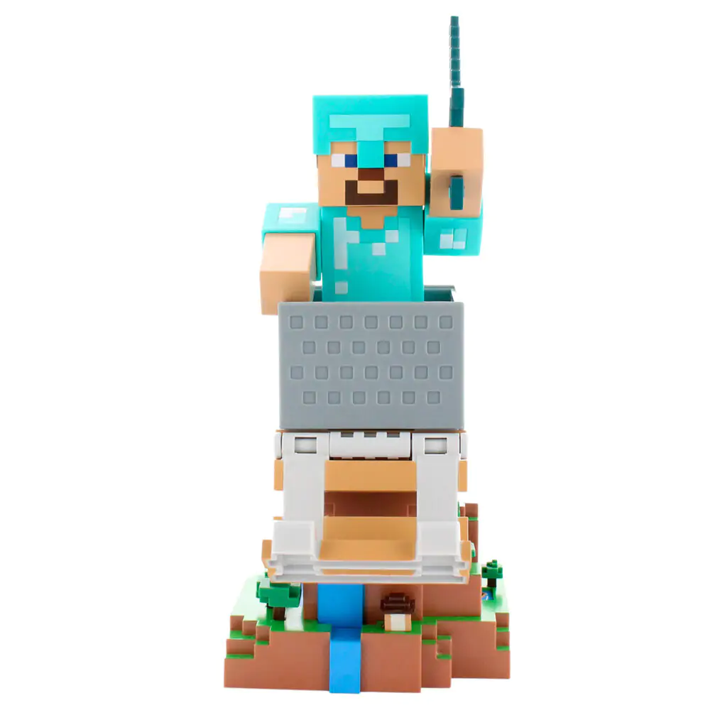 Minecraft Diamond Steve Cable guy 20cm držač kabela fotografija proizvoda