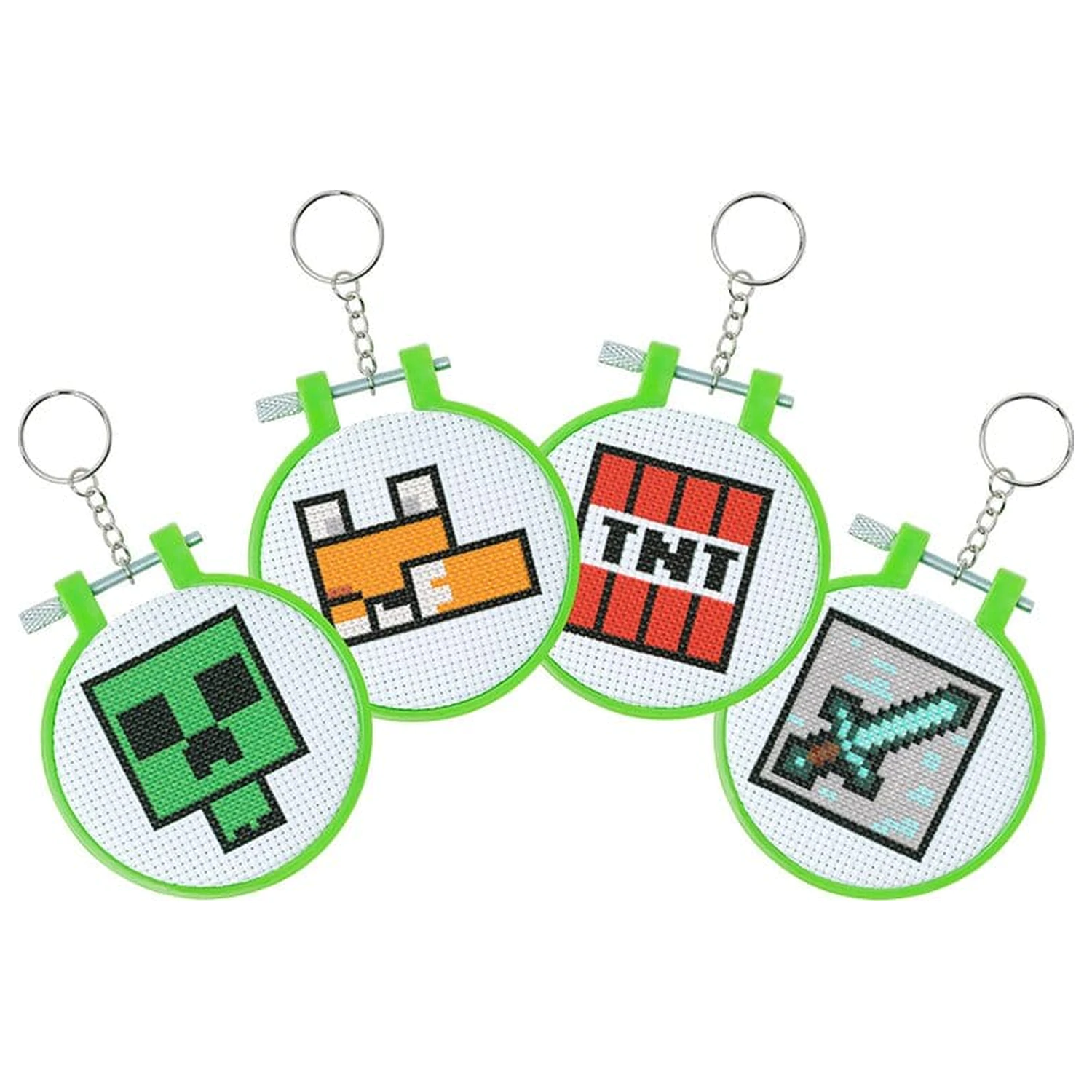 Minecraft DIY-Privjesci za ključeve fotografija proizvoda