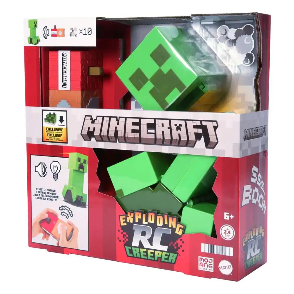 Minecraft Figura Eksplodirajući RC Creeper 25 cm fotografija proizvoda