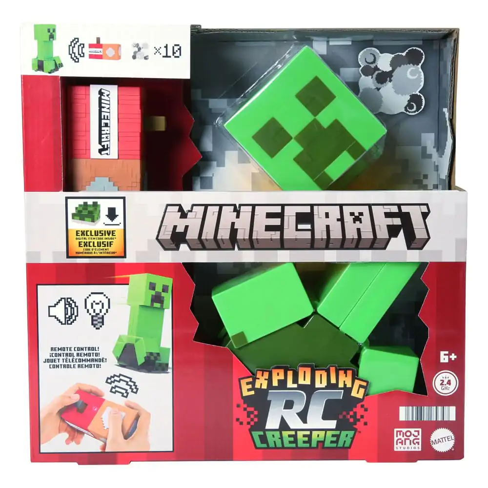 Minecraft Figura Eksplodirajući RC Creeper 25 cm fotografija proizvoda