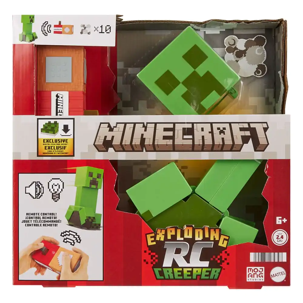 Minecraft Figura Eksplodirajući RC Creeper 25 cm fotografija proizvoda