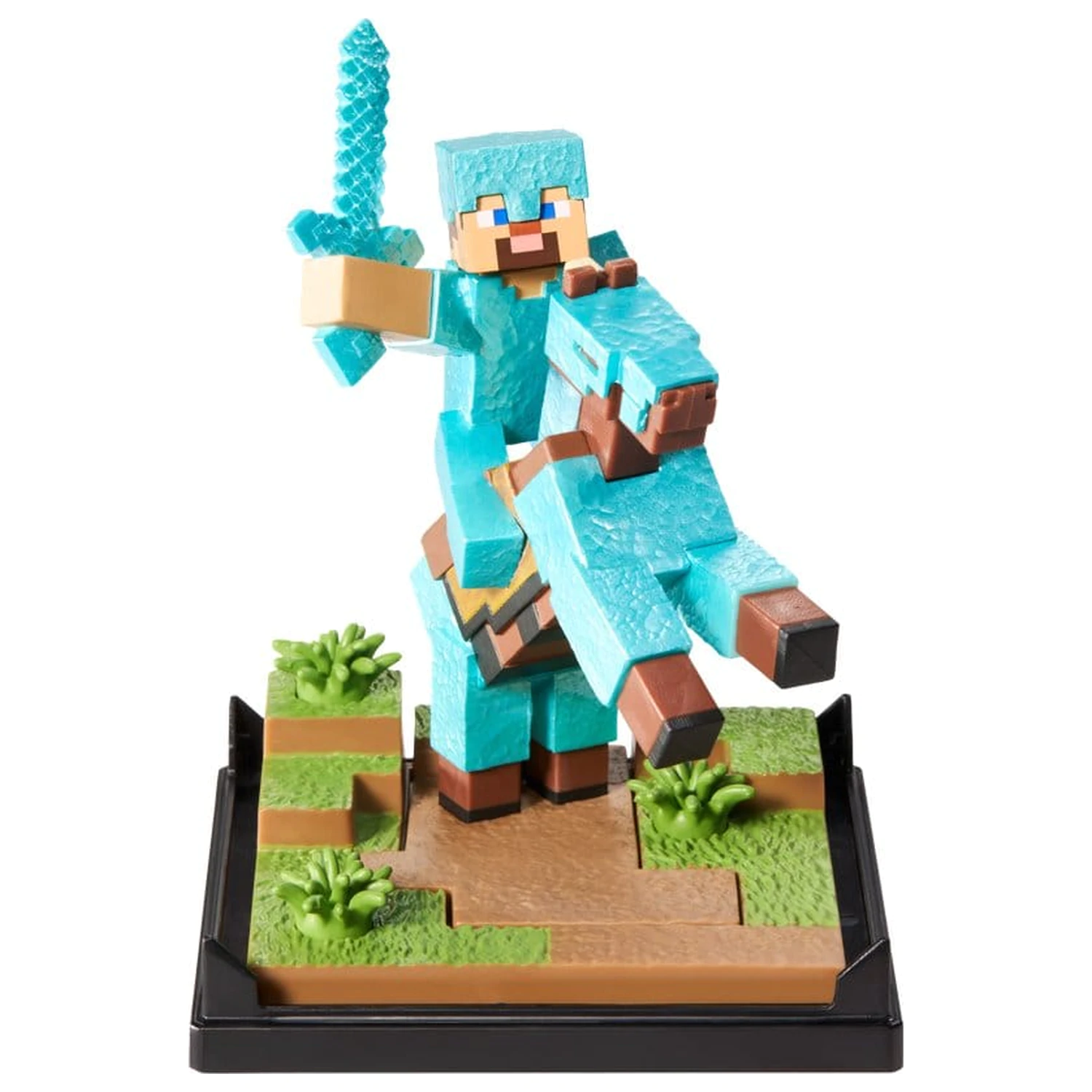 Minecraft figura diorama Diamond Armor Steve i Horse 18 cm fotografija proizvoda