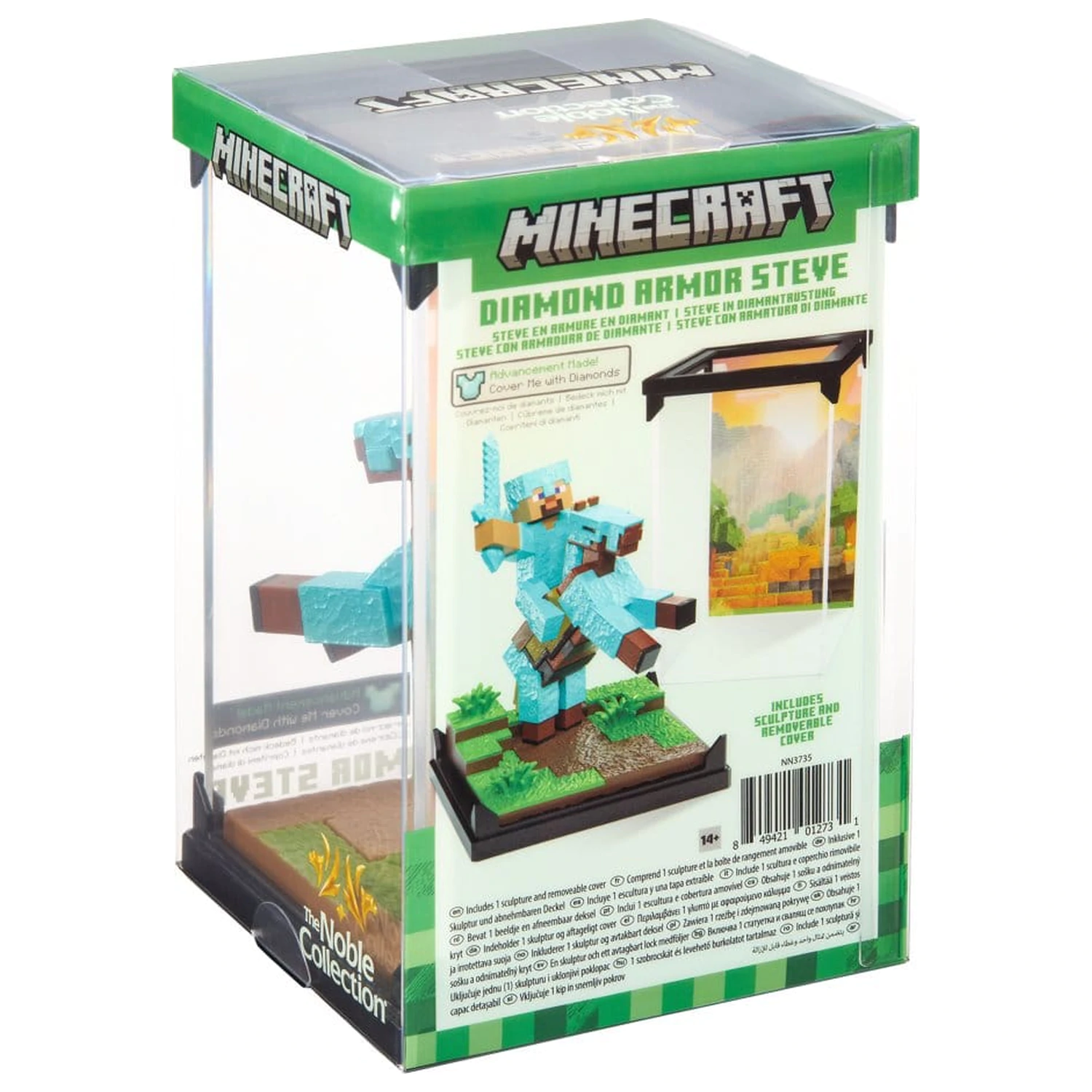 Minecraft figura diorama Diamond Armor Steve i Horse 18 cm fotografija proizvoda