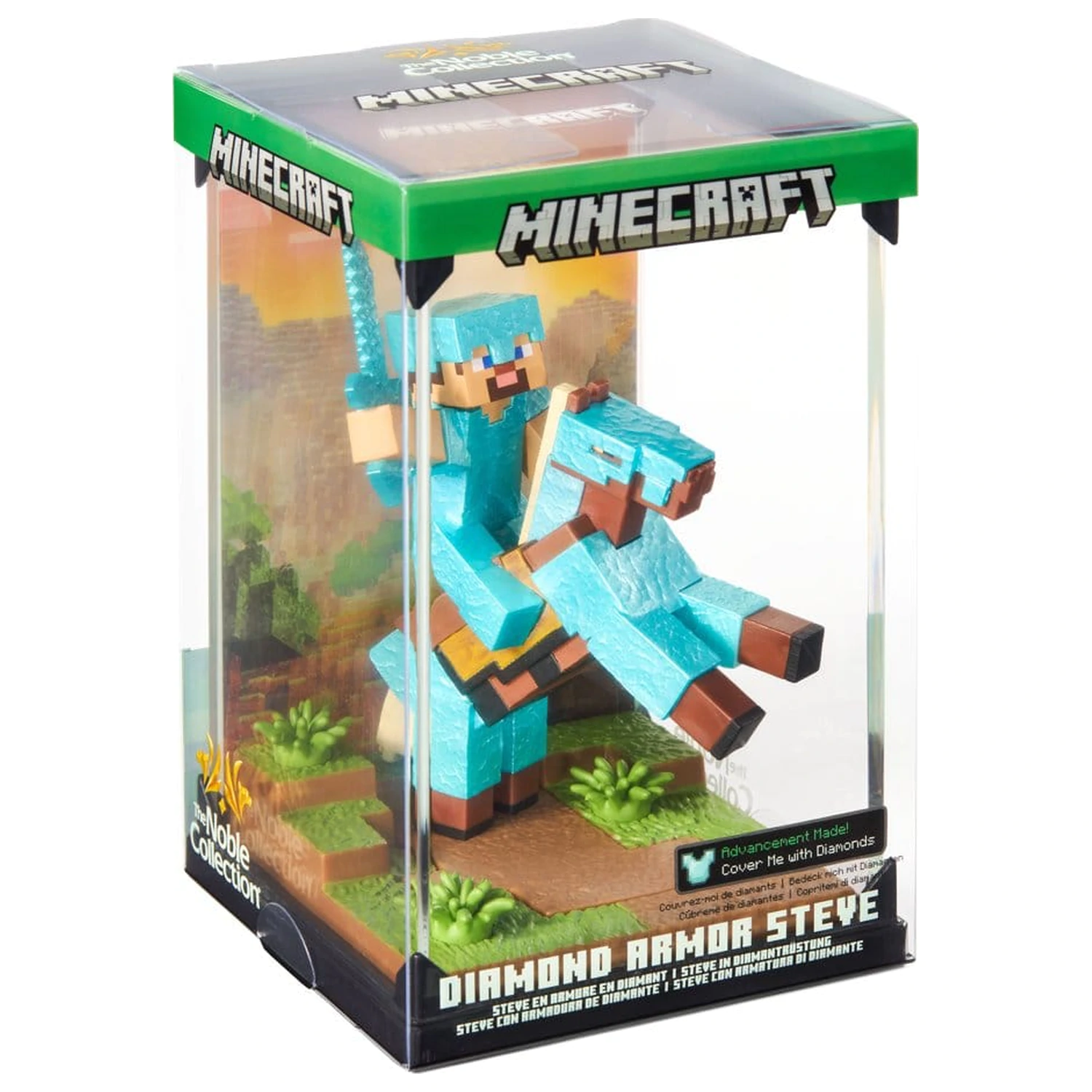 Minecraft figura diorama Diamond Armor Steve i Horse 18 cm fotografija proizvoda