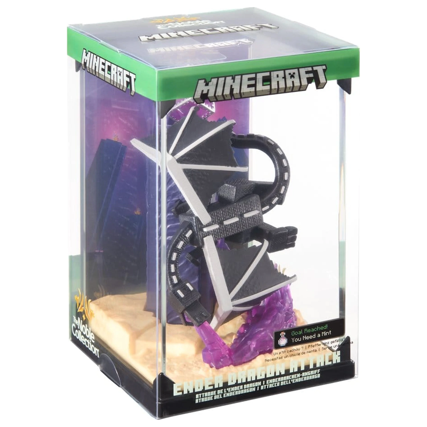 Minecraft Figura Diorama Ender Dragon Attack 18 cm fotografija proizvoda