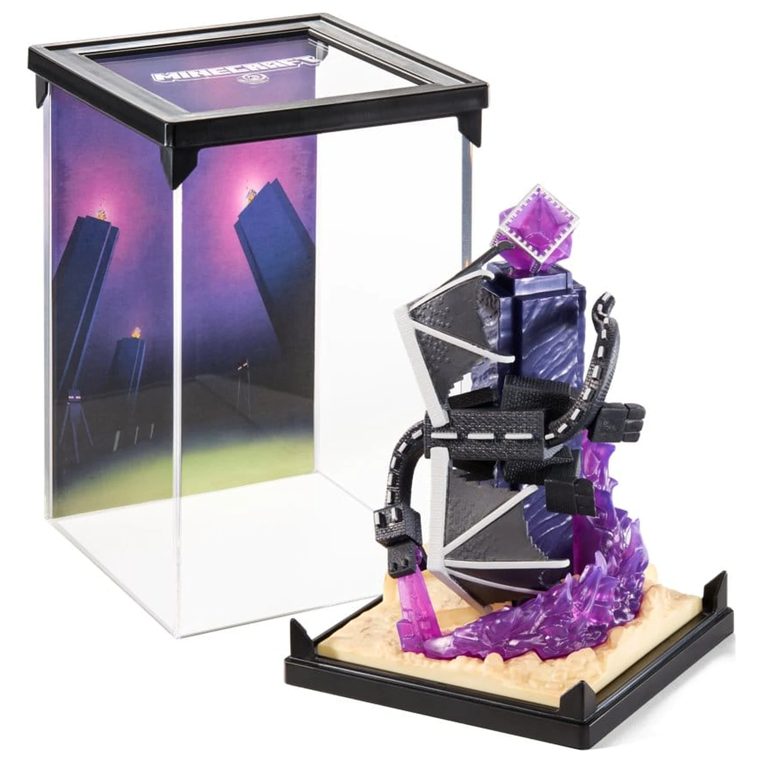 Minecraft Figura Diorama Ender Dragon Attack 18 cm fotografija proizvoda