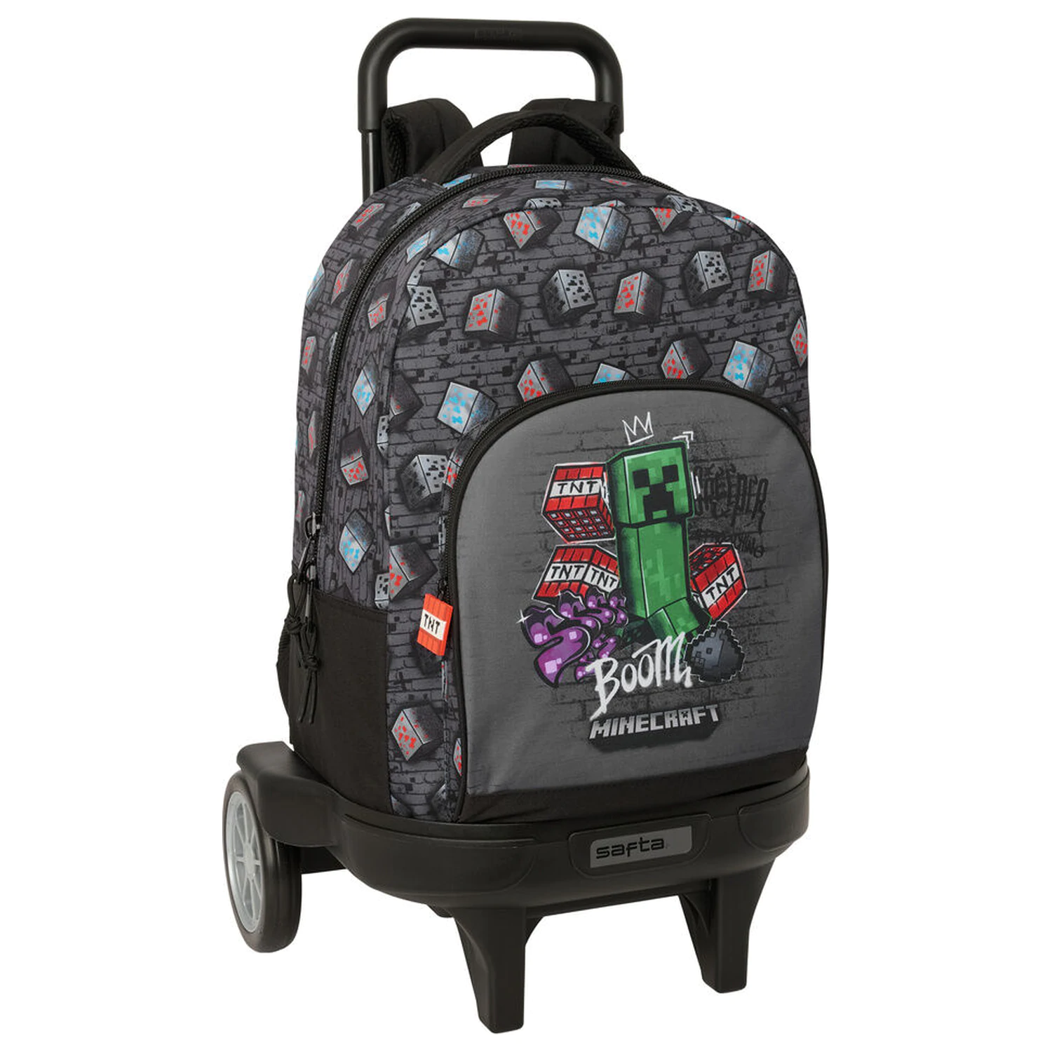 Minecraft Graffiti ruksak na kotačićima koji se izvlači 45cm fotografija proizvoda