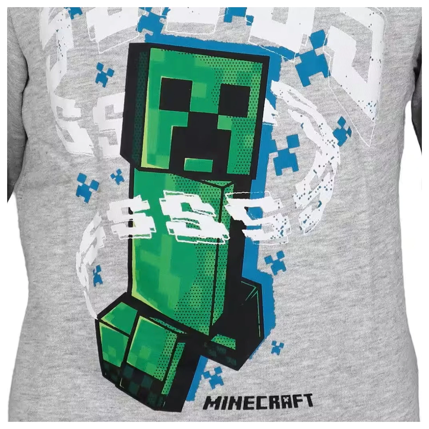 Minecraft siva dječja majica s kapuljačom fotografija proizvoda