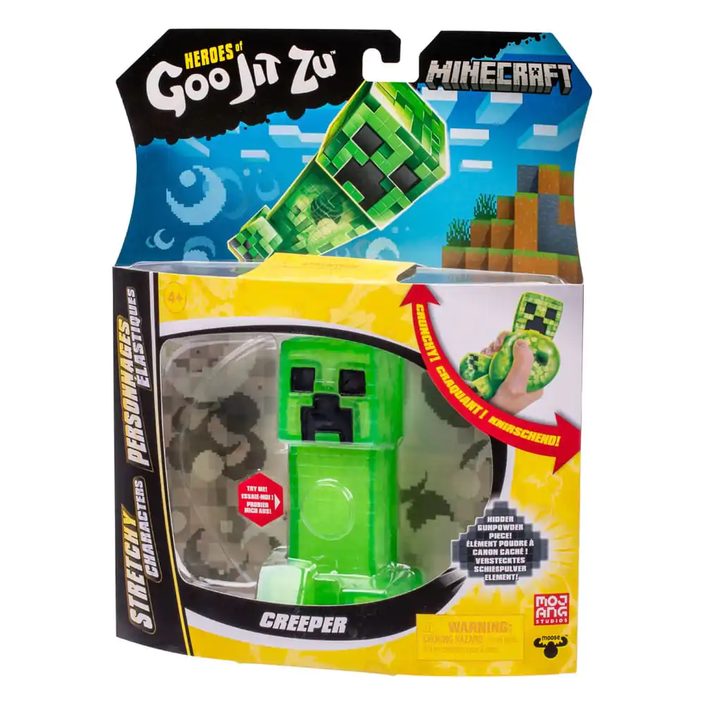 Minecraft Heroes of Goo Jit Zu Meteor Madness Rastezljiva figura Creeper 12 cm fotografija proizvoda