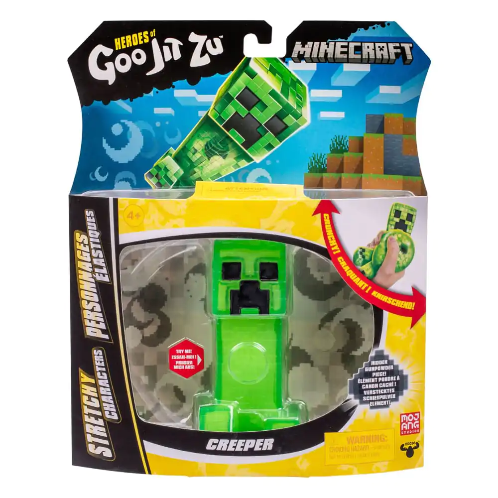 Minecraft Heroes of Goo Jit Zu Meteor Madness Rastezljiva figura Creeper 12 cm fotografija proizvoda