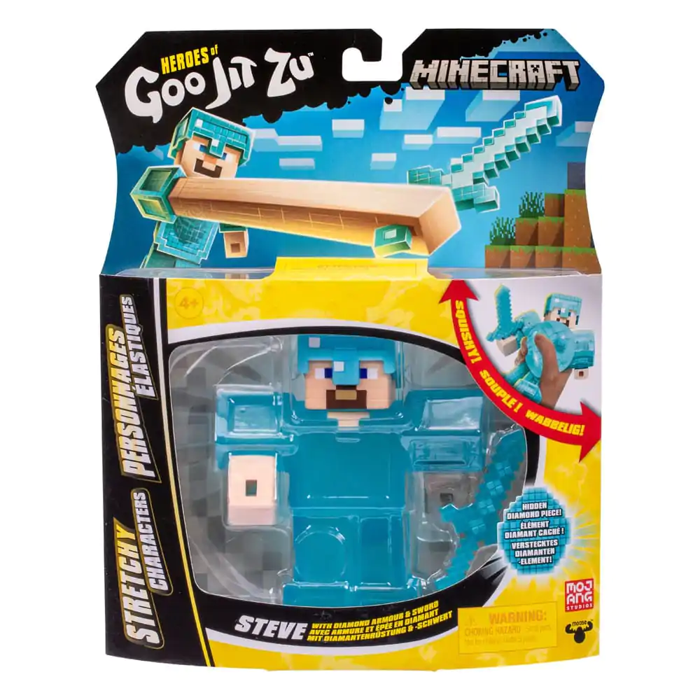 Minecraft Heroes of Goo Jit Zu Meteor Madness Rastezljiva Figura Steve 12 cm fotografija proizvoda