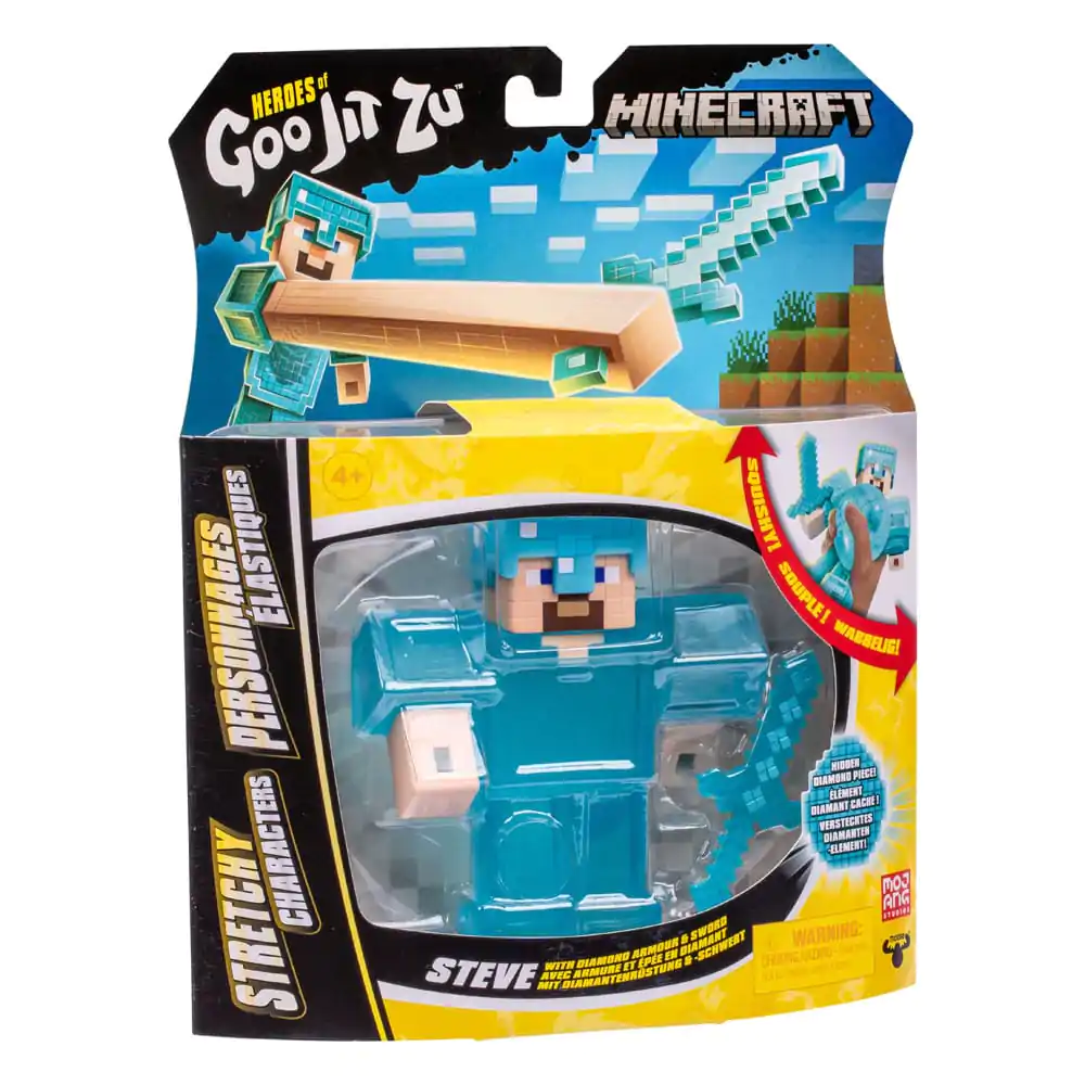 Minecraft Heroes of Goo Jit Zu Meteor Madness Rastezljiva Figura Steve 12 cm fotografija proizvoda