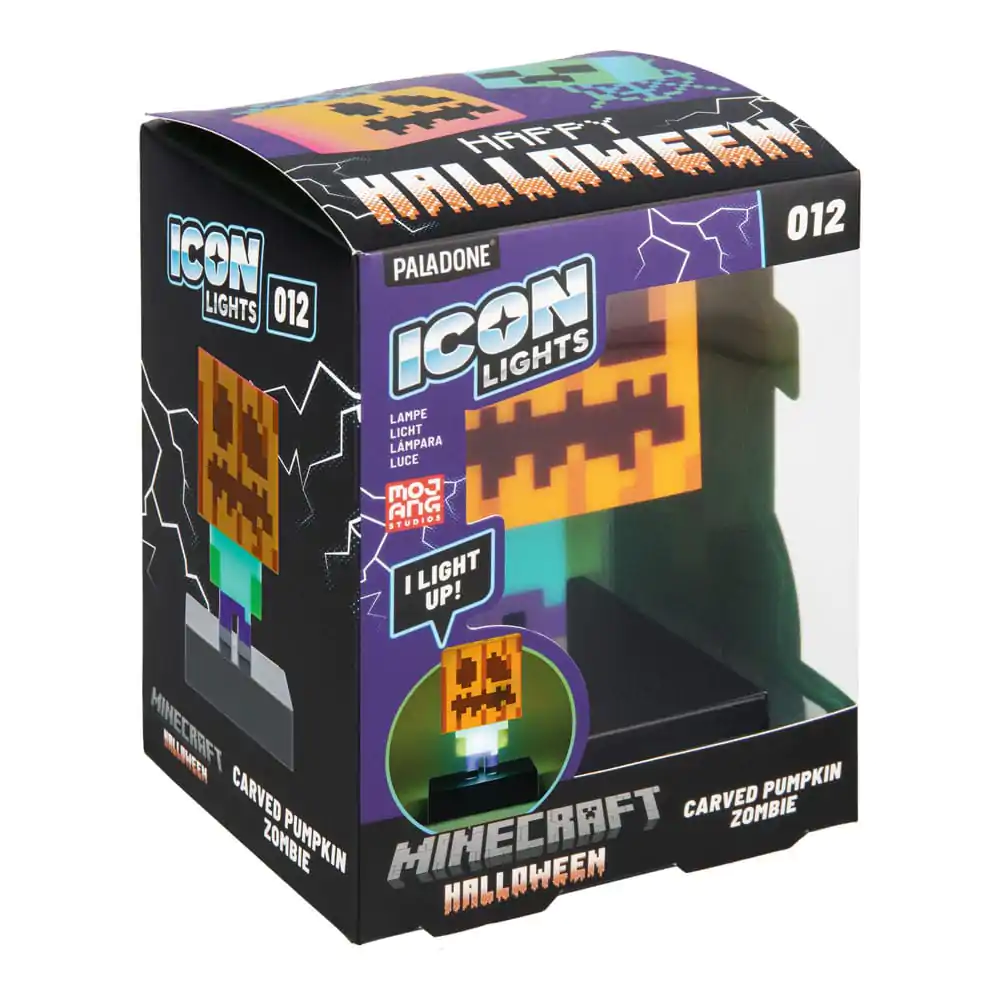 Minecraft Icons svjetlo Zombie Jack O Lantern 10 cm fotografija proizvoda