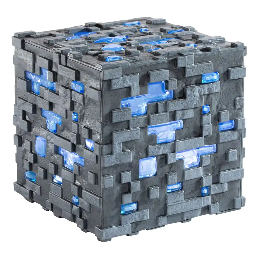 Minecraft replika osvijetljenog Diamond Ore Cube 10 cm fotografija proizvoda