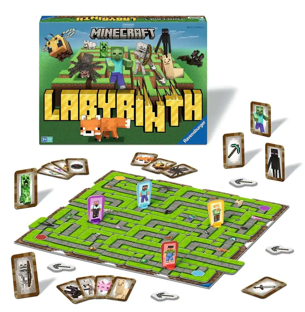 Minecraft Društvena Igra Labyrinth fotografija proizvoda