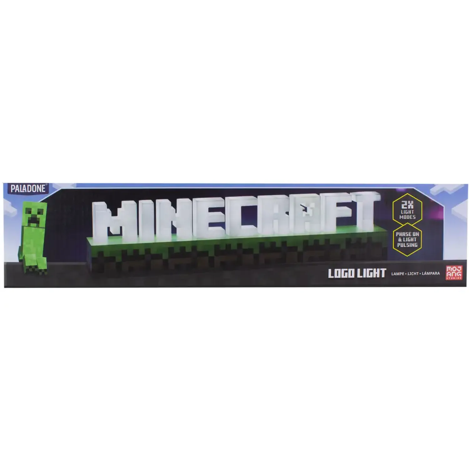 Minecraft Logo svjetlo fotografija proizvoda