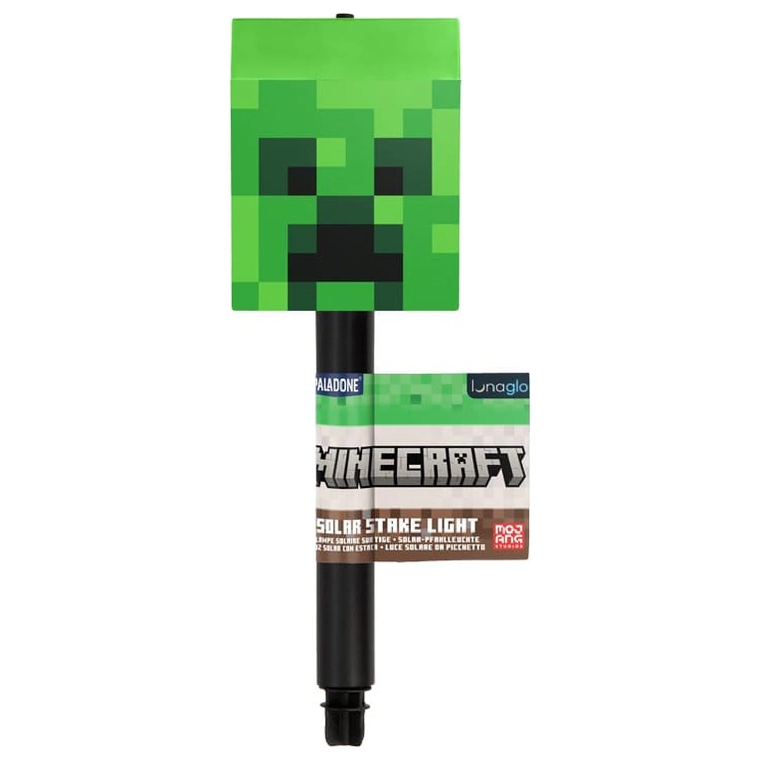 Minecraft LunaGlo Solar Stake Svjetlo Creeper fotografija proizvoda