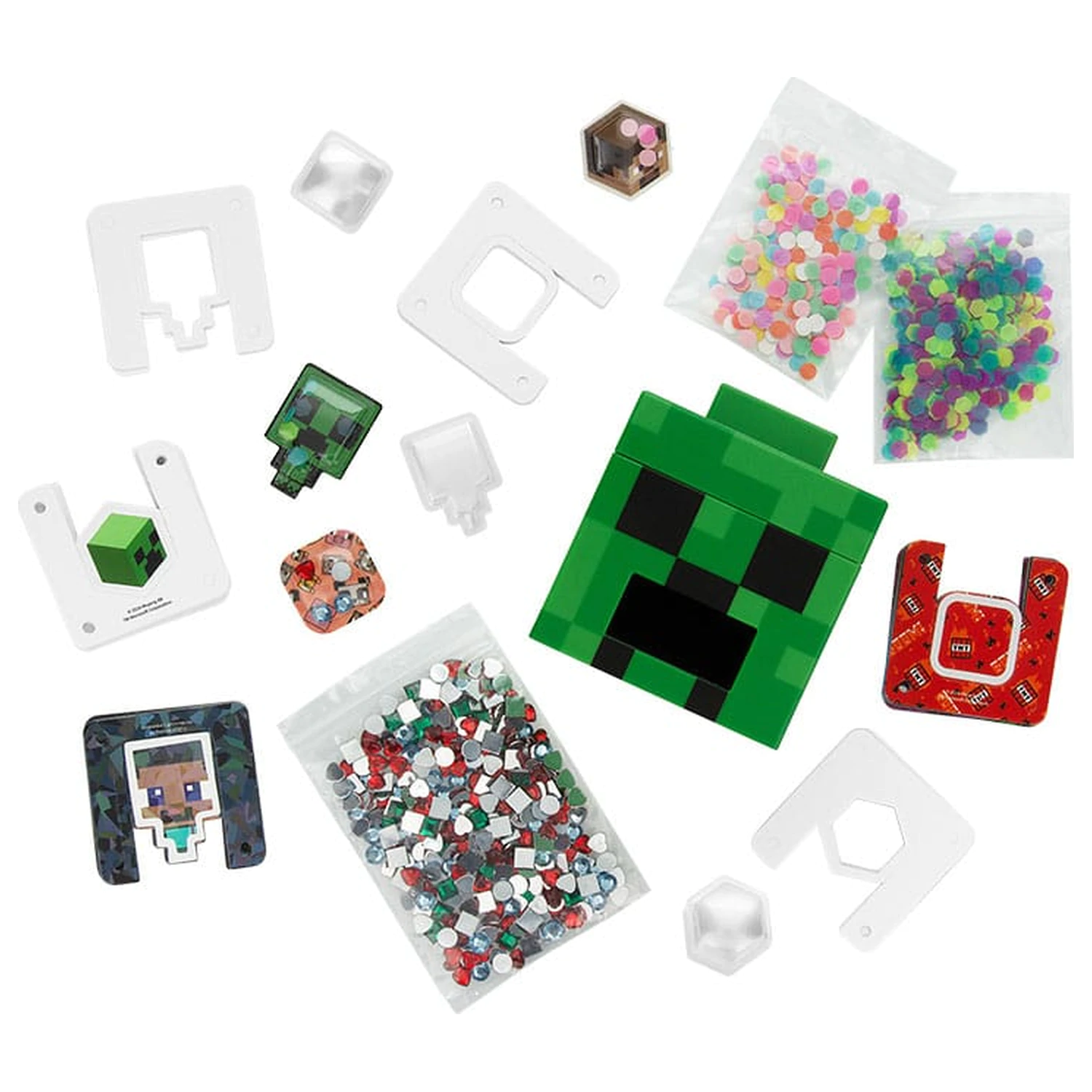 Minecraft 3D naljepnice za izradu fotografija proizvoda