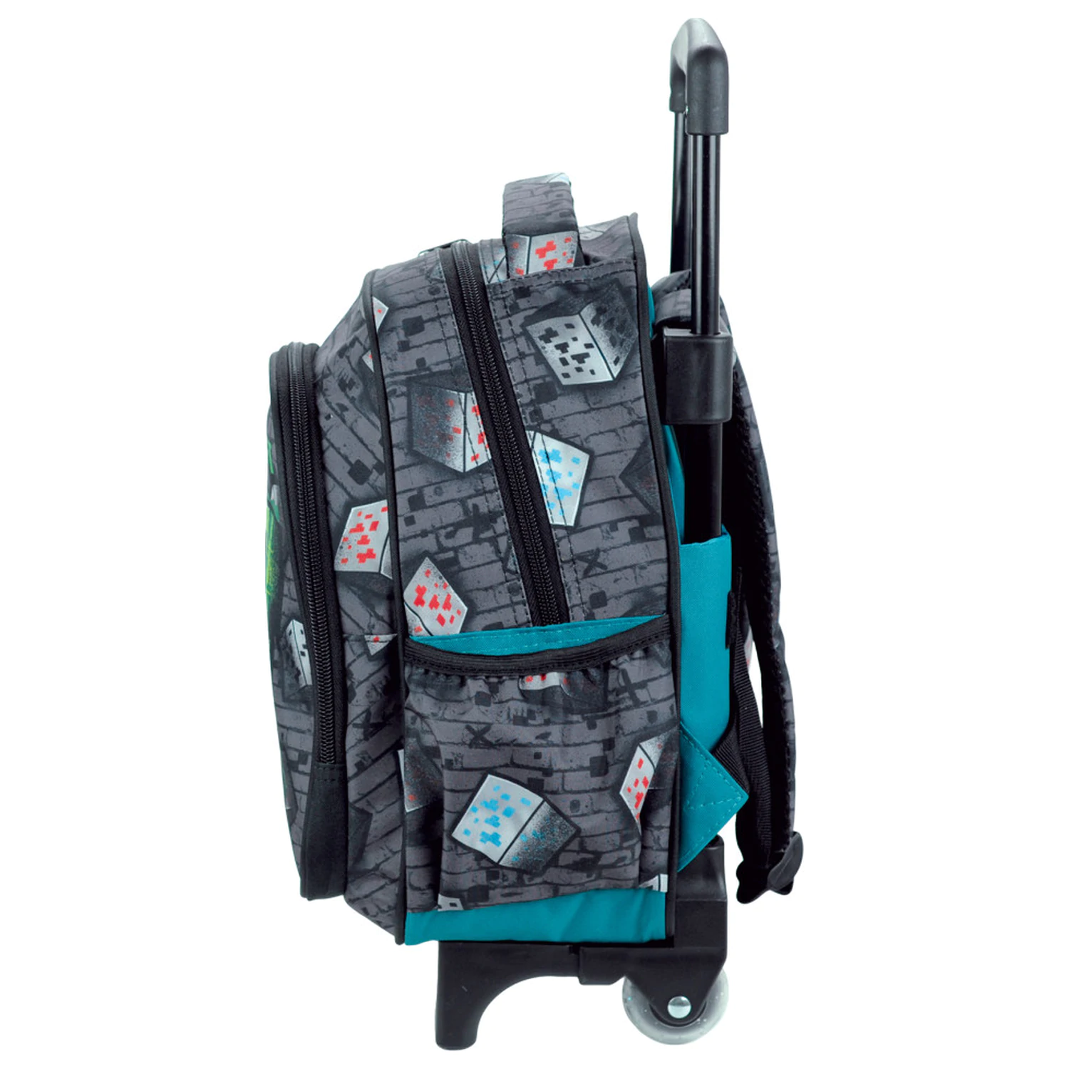 Minecraft Metro Art Blast Rolling ruksak za predškolce, torba 30 cm fotografija proizvoda