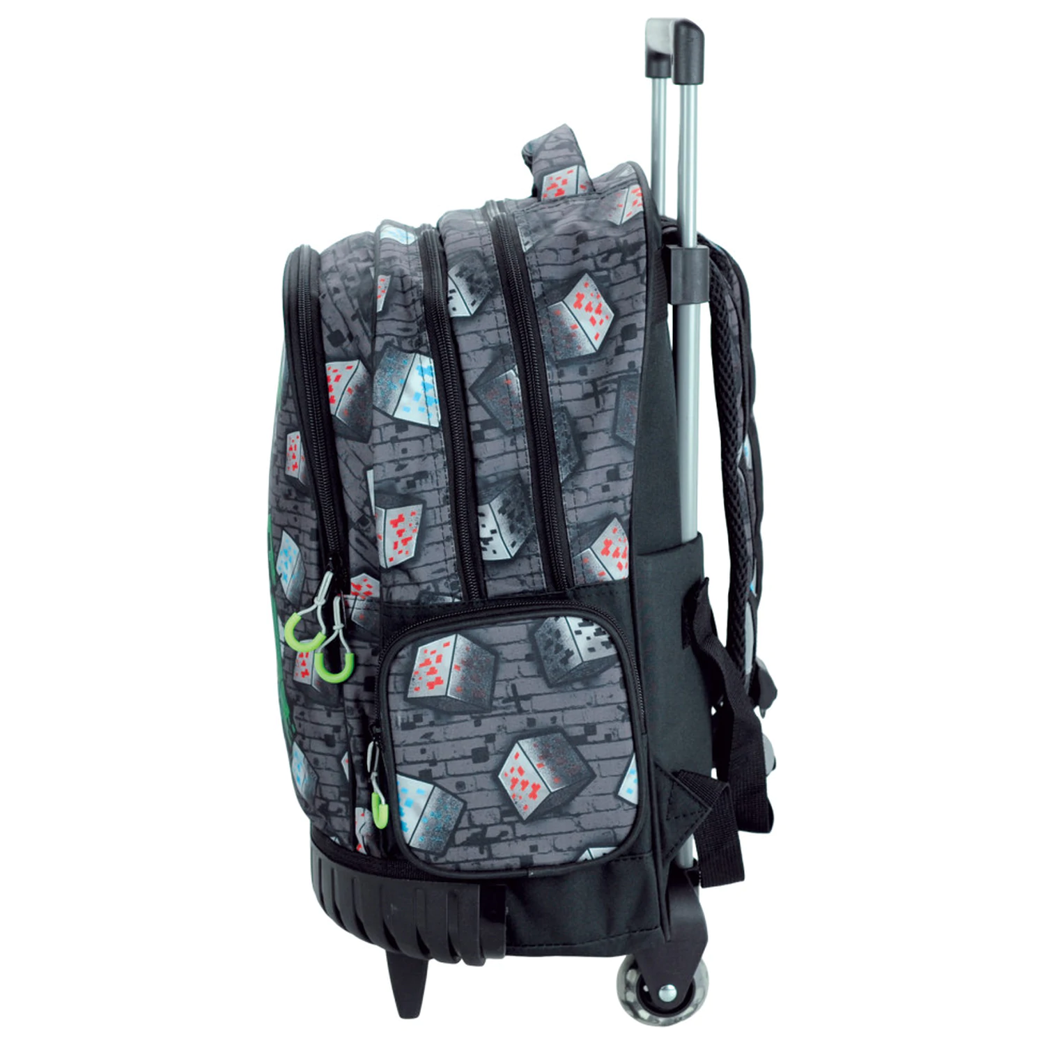 Minecraft Metro Art školska torba na kotačima, torba 46 cm fotografija proizvoda