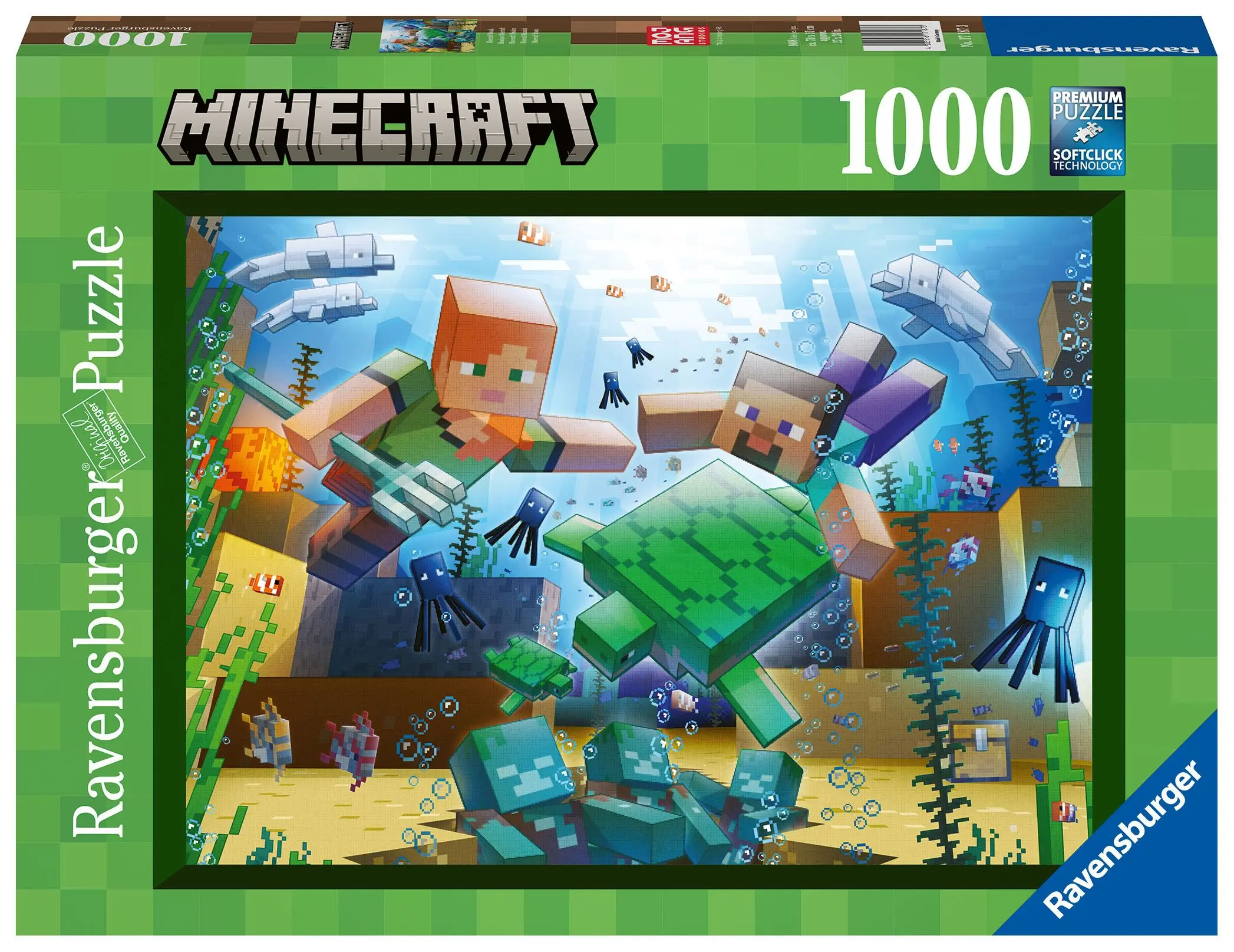 Minecraft Jigsaw Puzzle Minecraft Mosaic (1000 dijelova) fotografija proizvoda