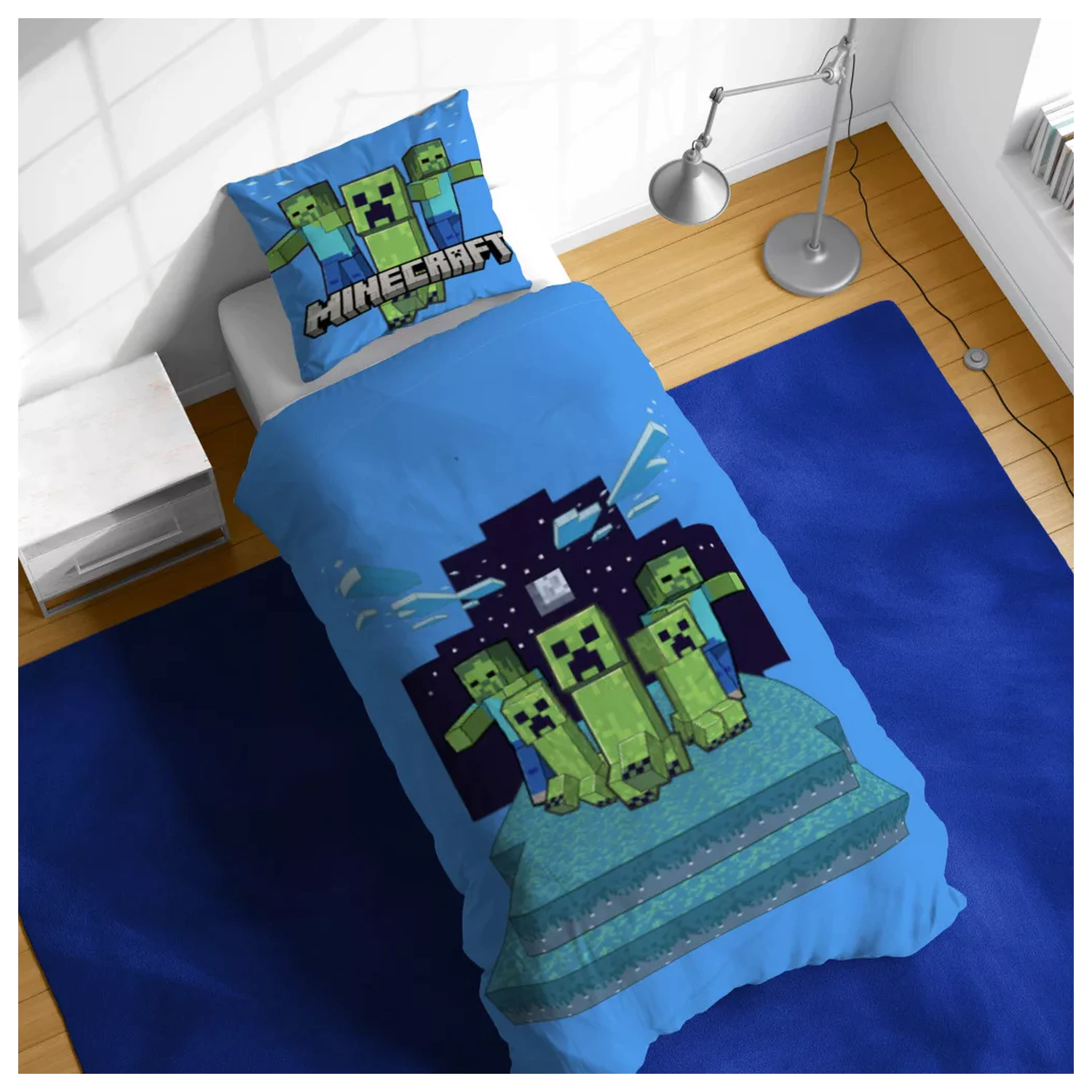Minecraft Night Schemes navlaka za poplun fotografija proizvoda