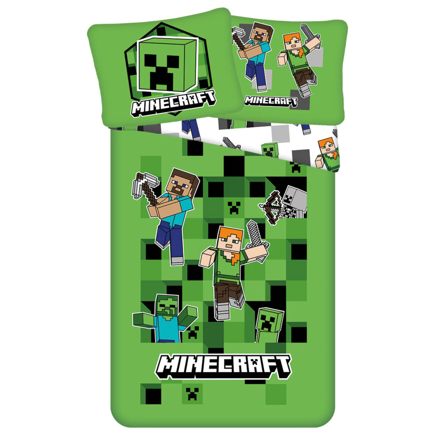 Minecraft Out of the Box mikrofibra navlaka za poplun fotografija proizvoda