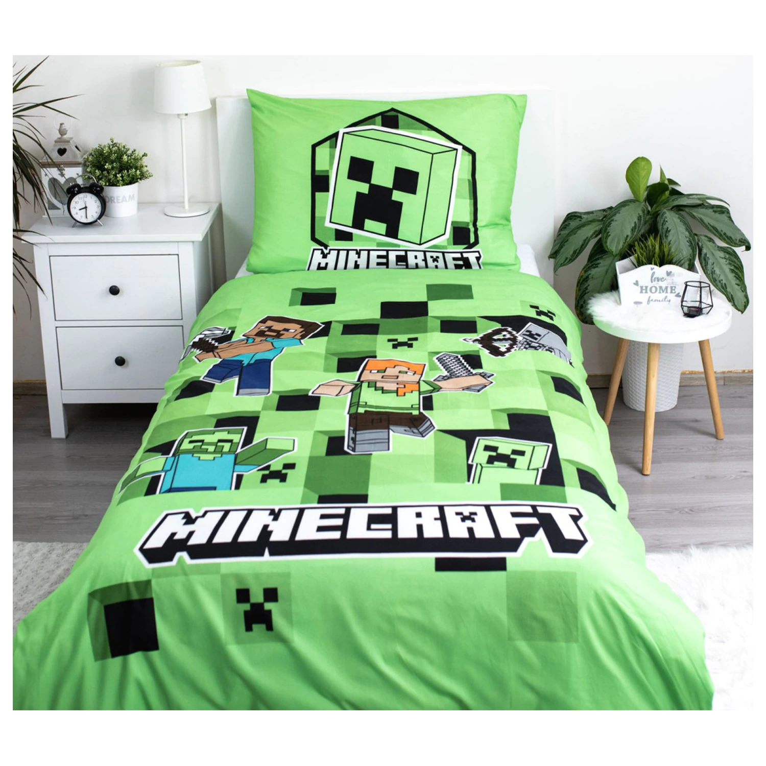 Minecraft Out of the Box mikrofibra navlaka za poplun fotografija proizvoda