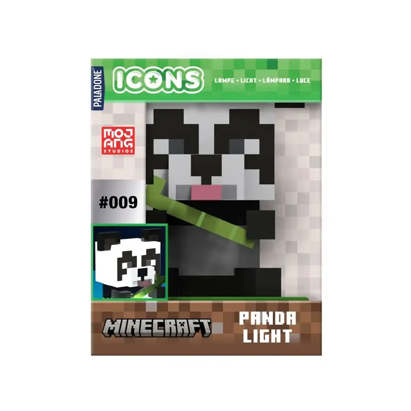 Minecraft Panda Icons lampa 10 cm fotografija proizvoda